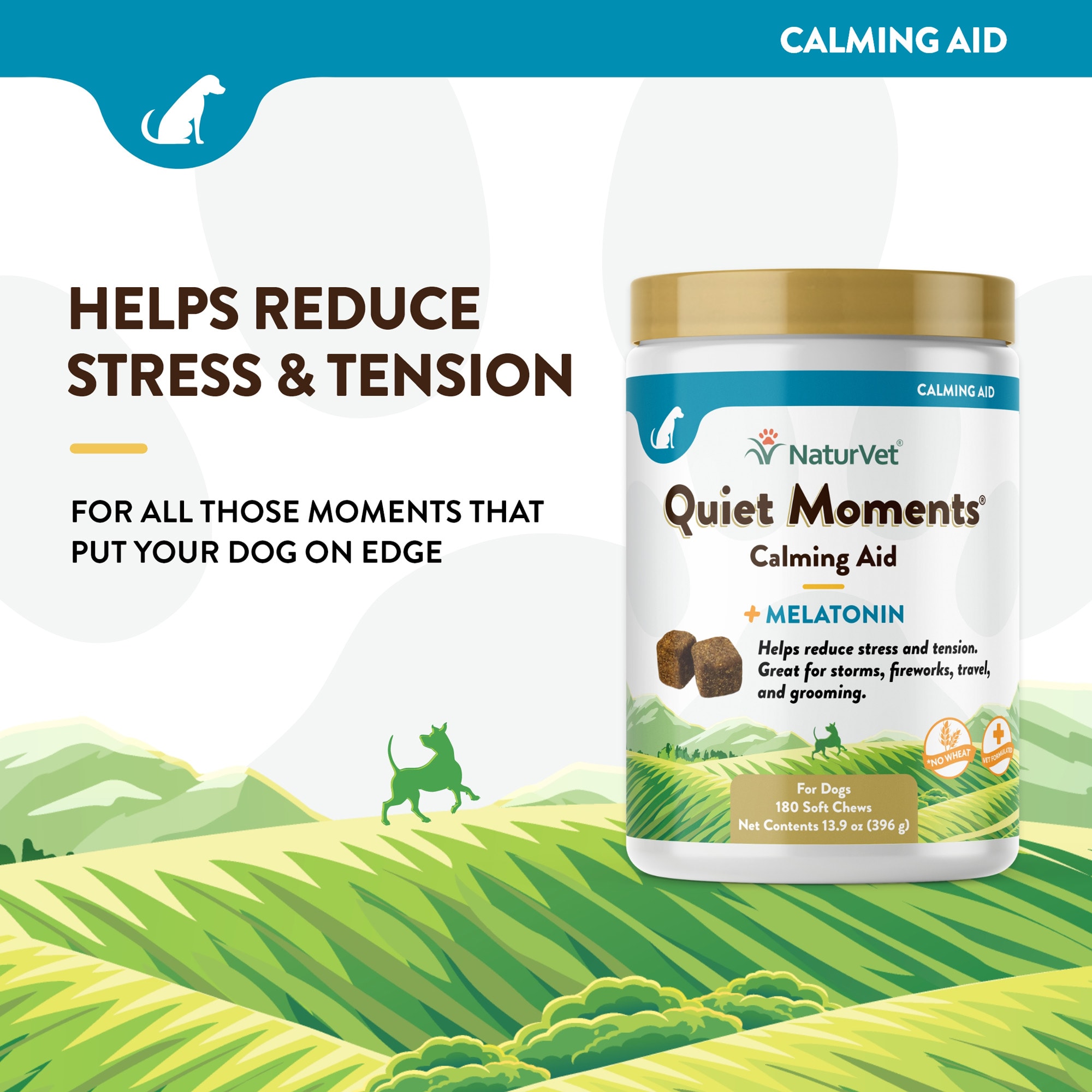 Calming moments outlet dog