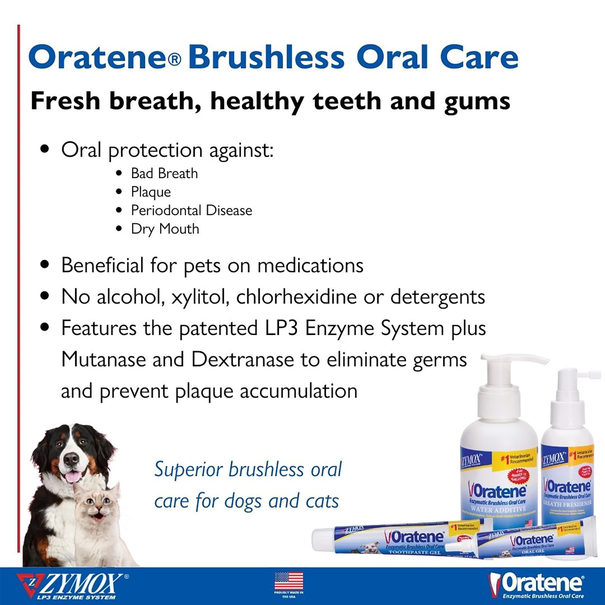 Zymox oratene shop toothpaste gel