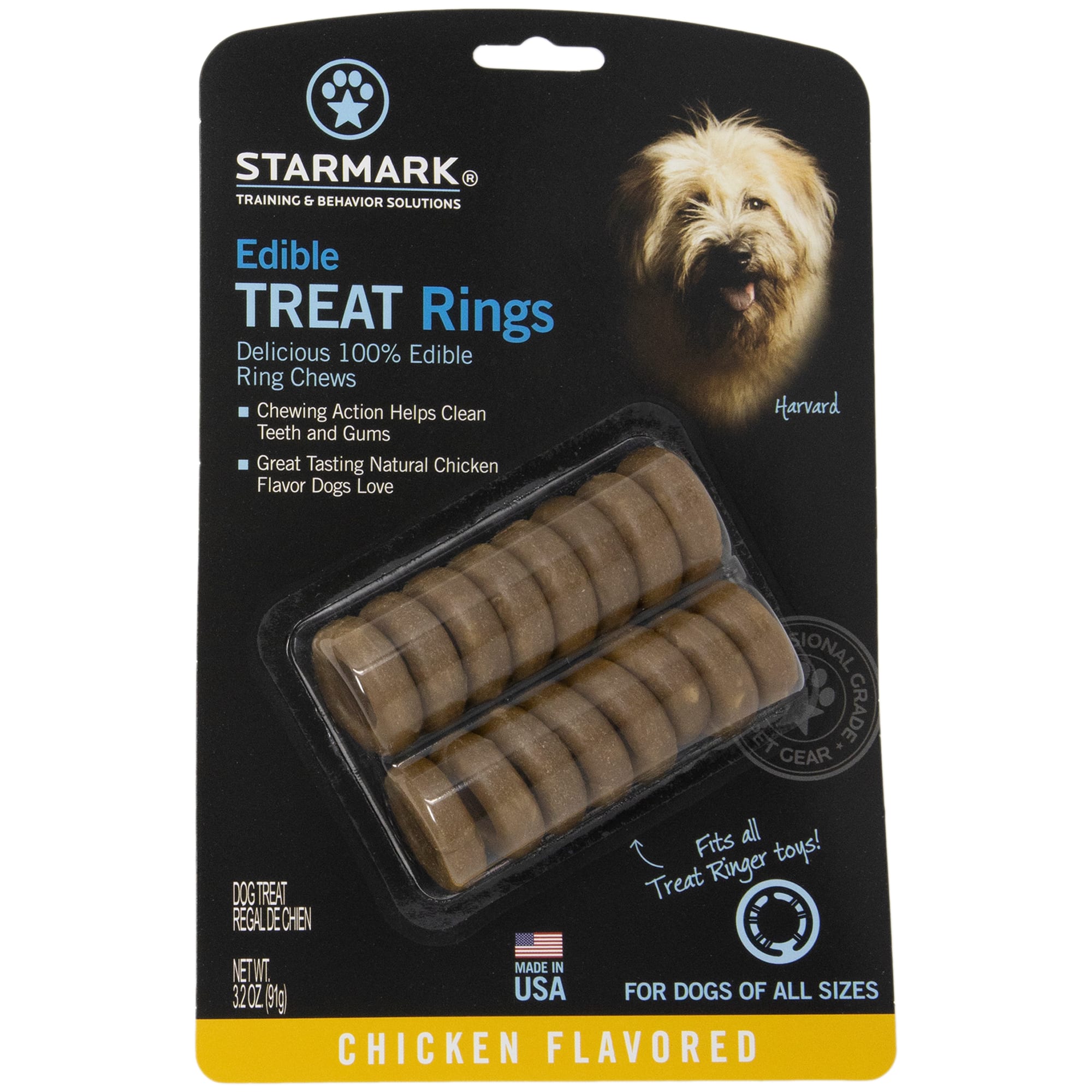 Starmark Dog Edible Treat Rings 3.7 oz. Petco