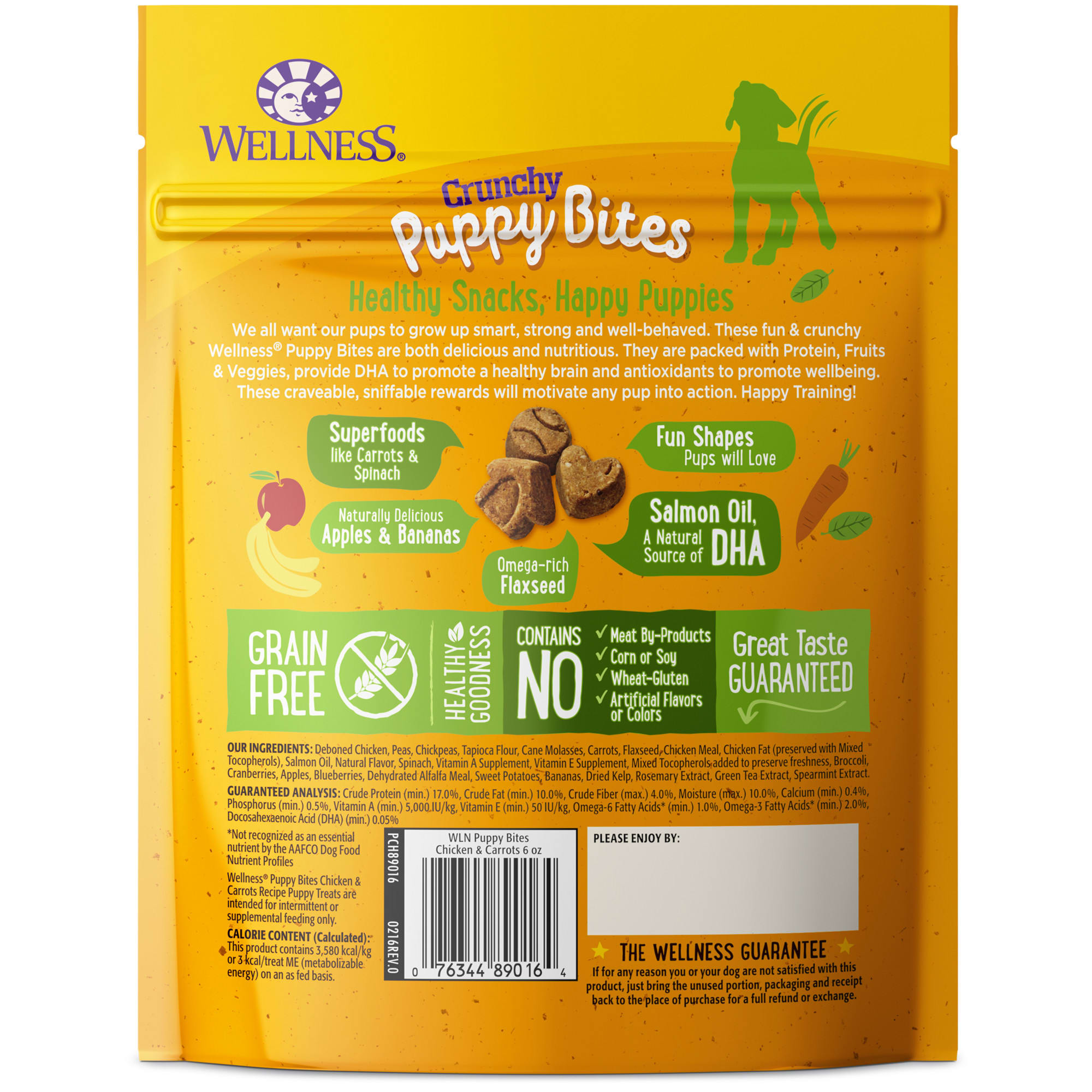 Wellness crunchy 2025 puppy bites