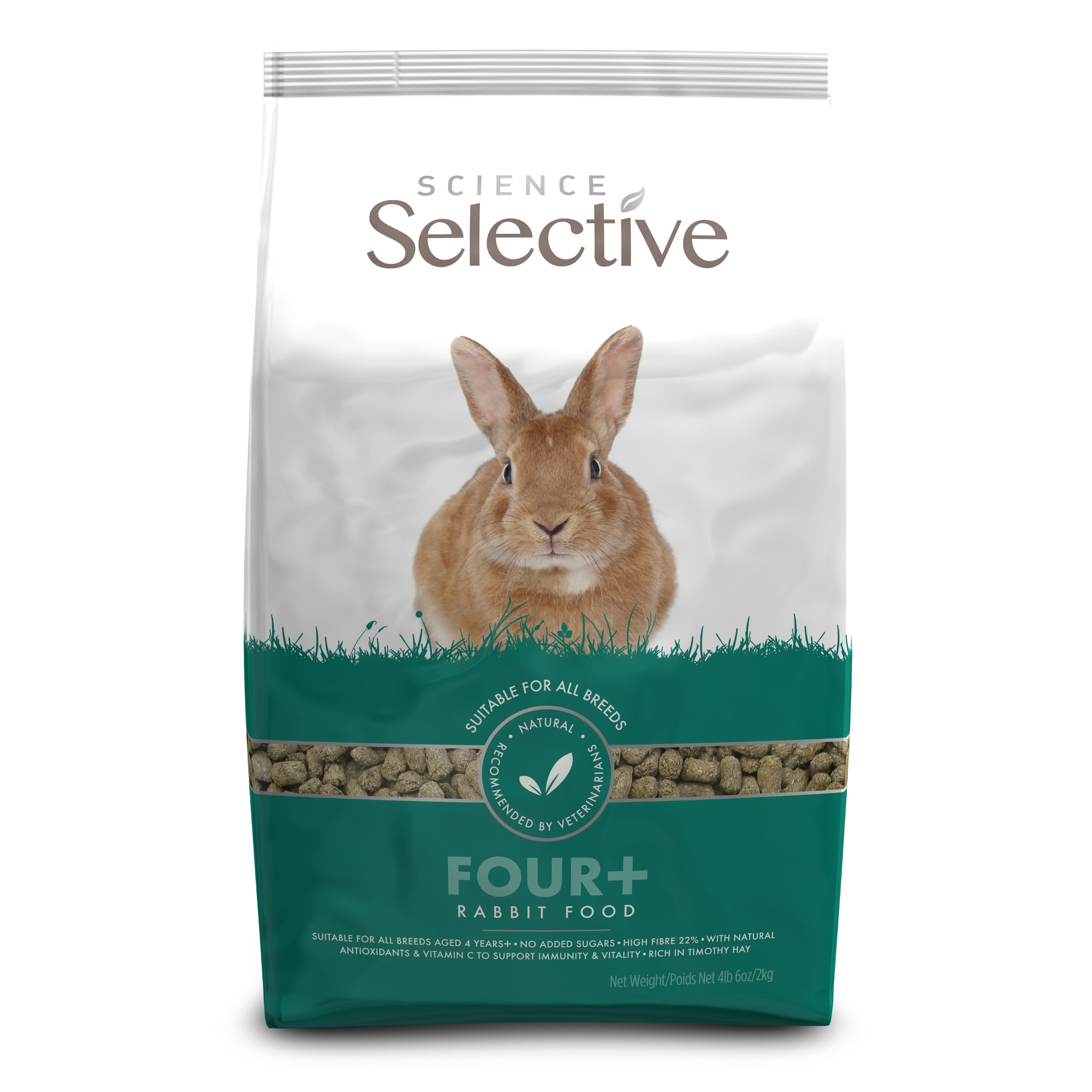 Supreme Science Selective Mature Rabbit Food 4 Lbs 6 Oz Petco