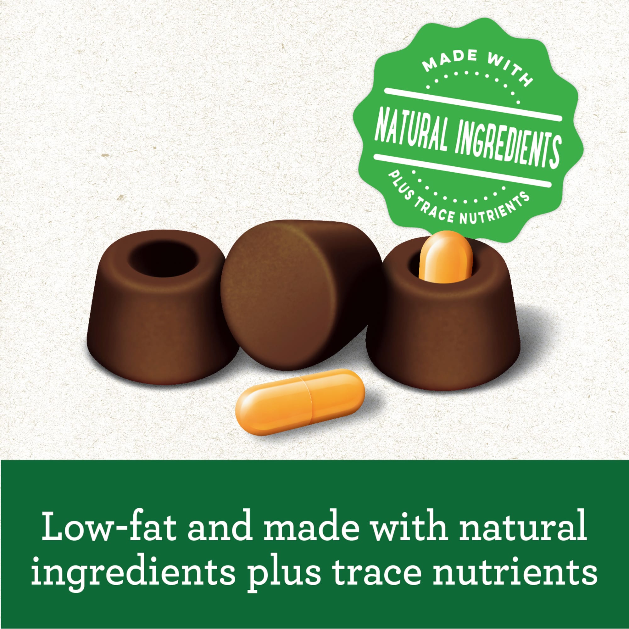 Greenies Pill Pockets Hickory Smoke Flavor Capsule Size Natural