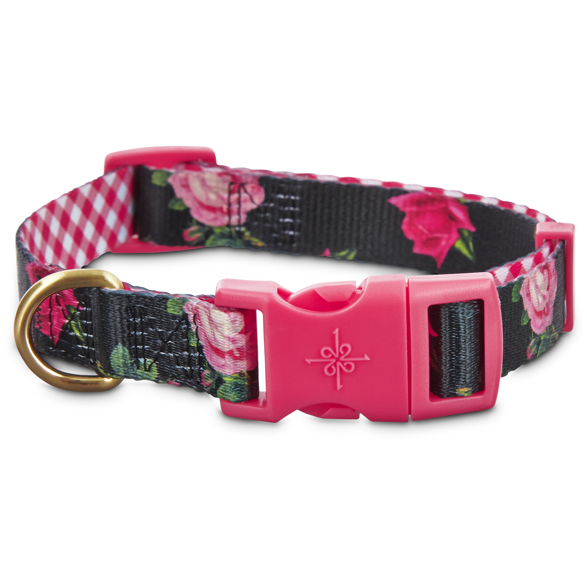 Dog collar hotsell with roses