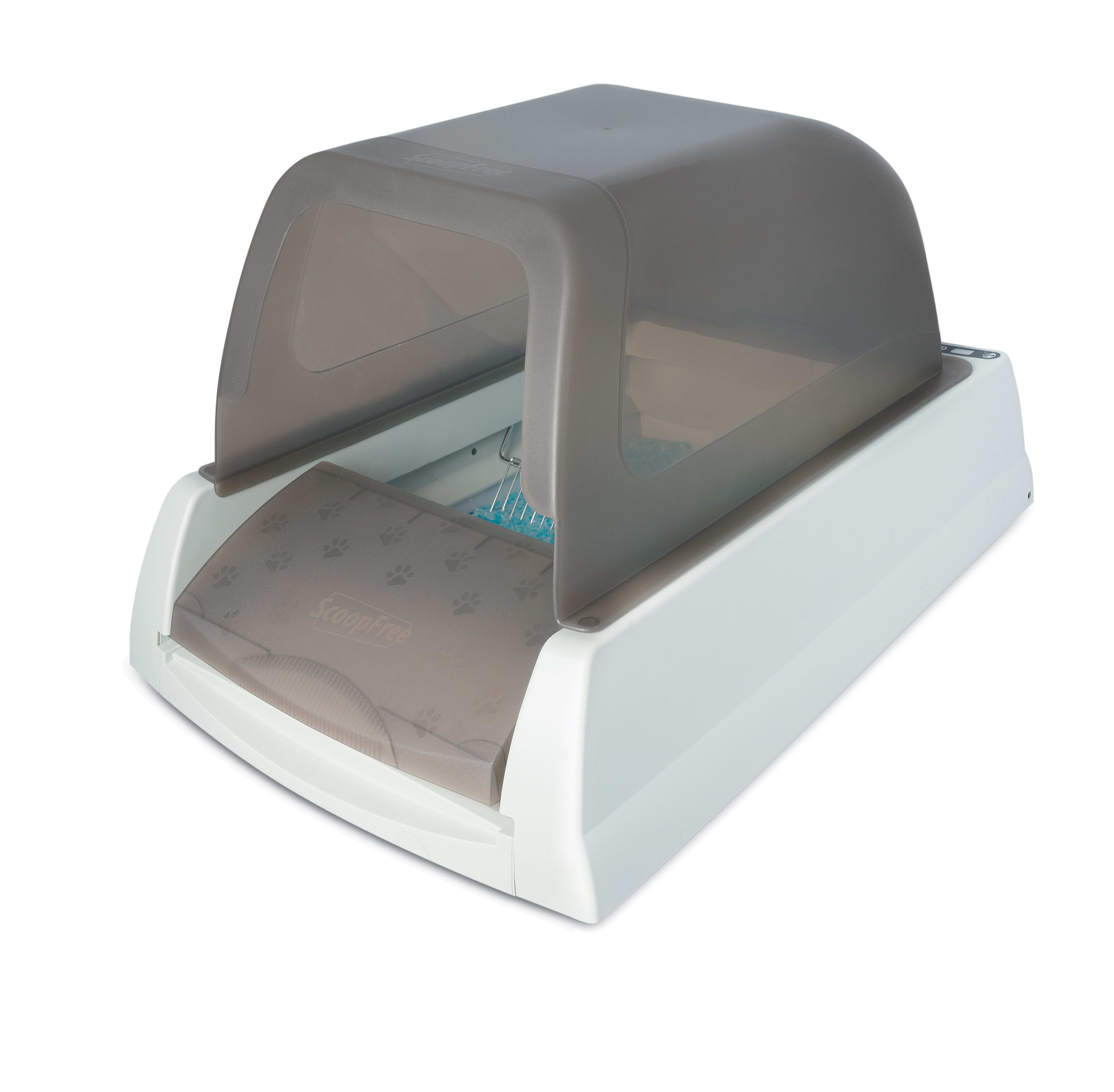 self cleaning litter box scoopfree