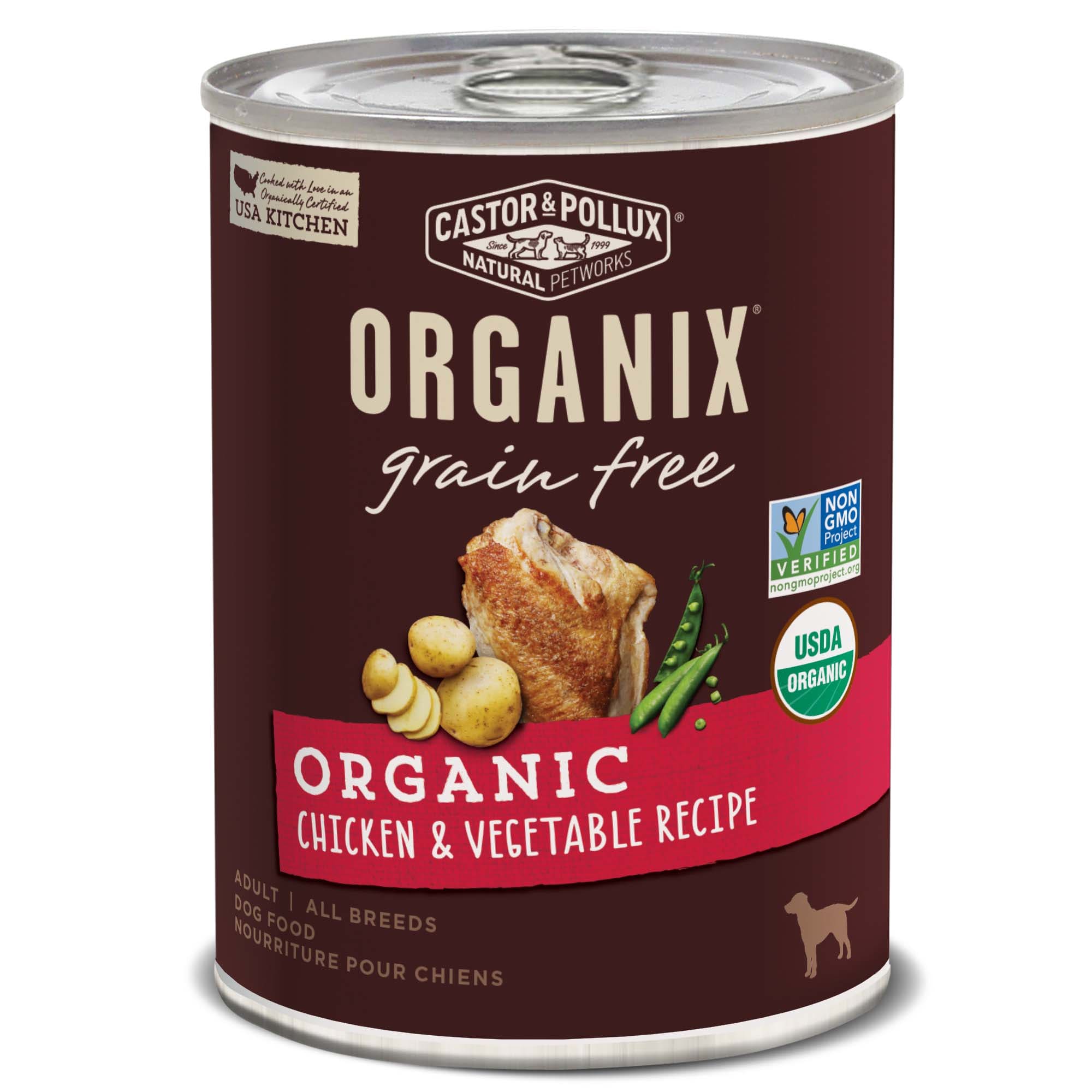 Organic dog hotsell food with grains