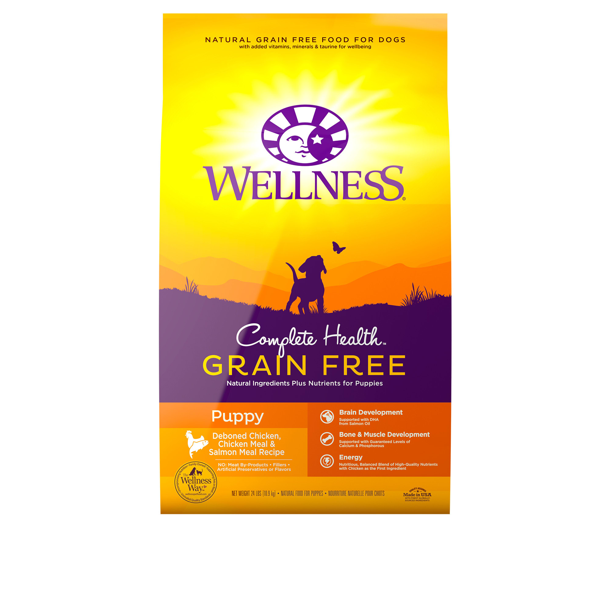 Wellness Complete Health Grain Free Puppy Deboned Chicken ...