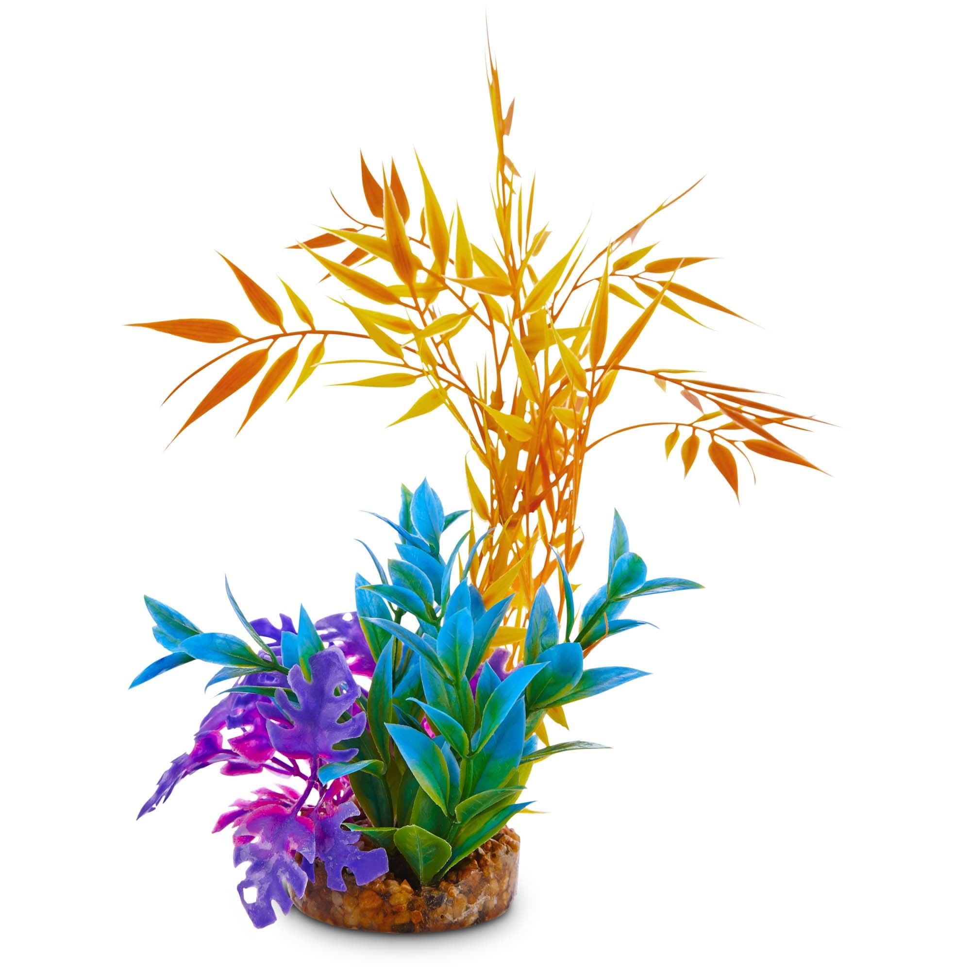 Imagitarium Grass Neon Plant, Medium