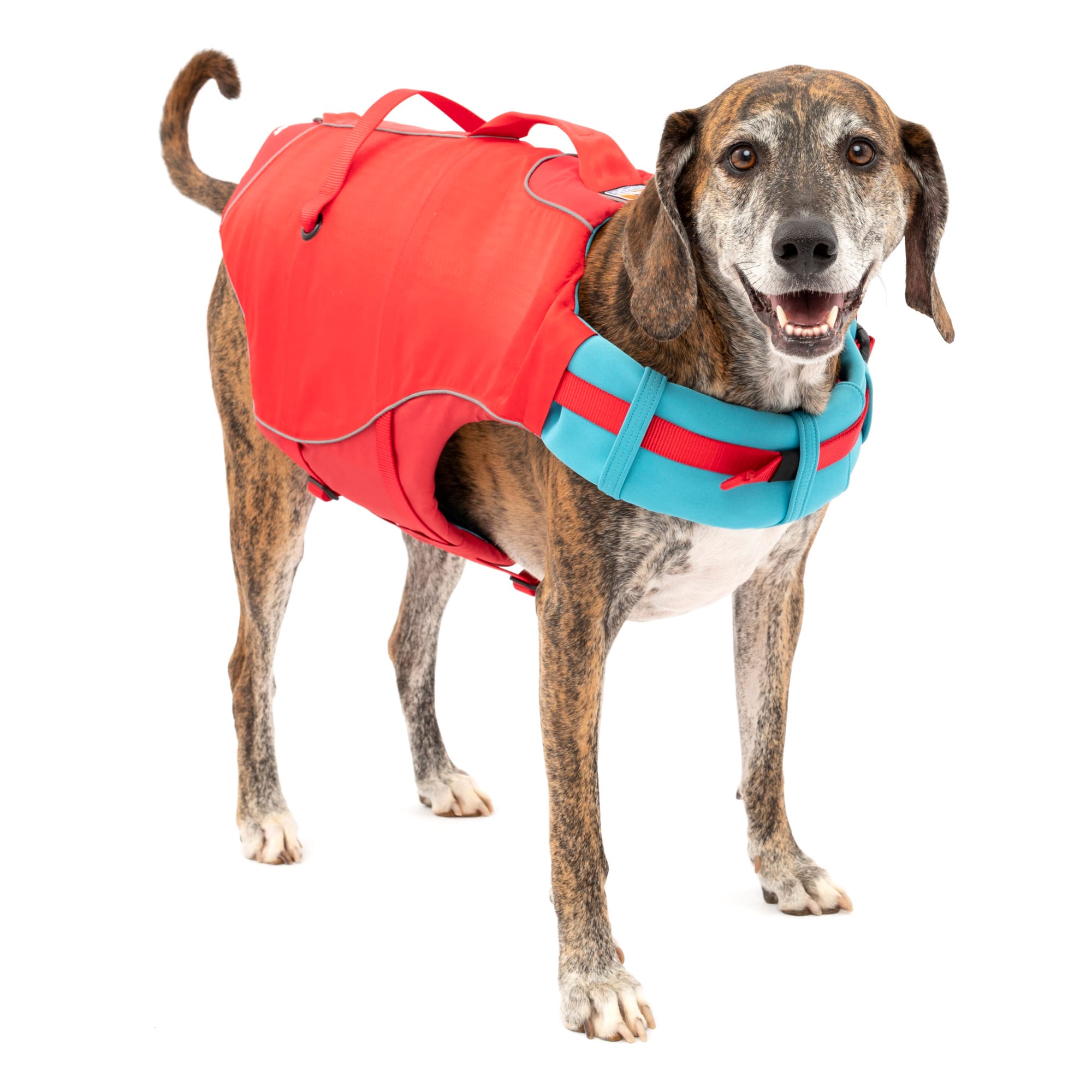 Kurgo Surf N Turf Red Life Jacket for Dogs X Large