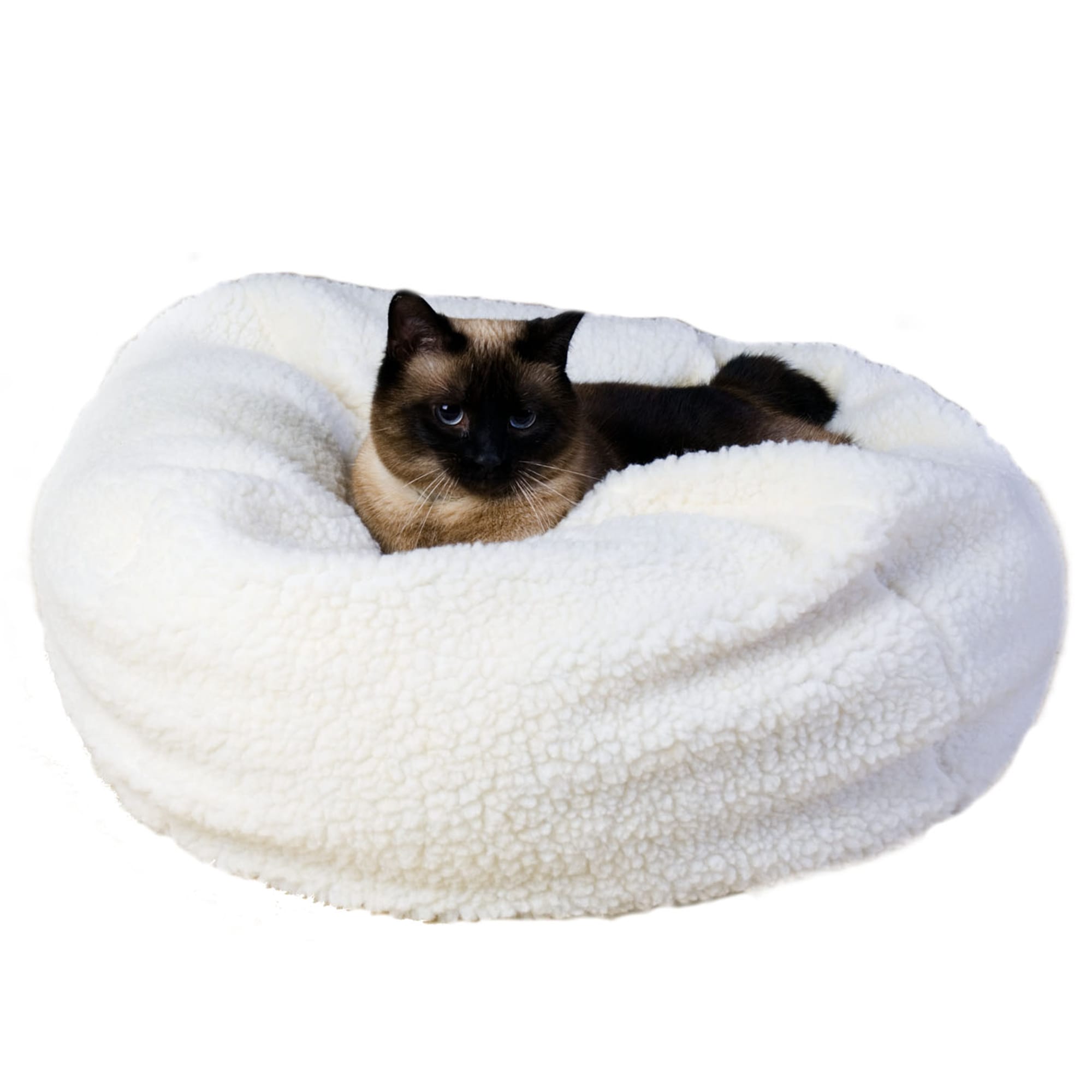 sherpa dog bed