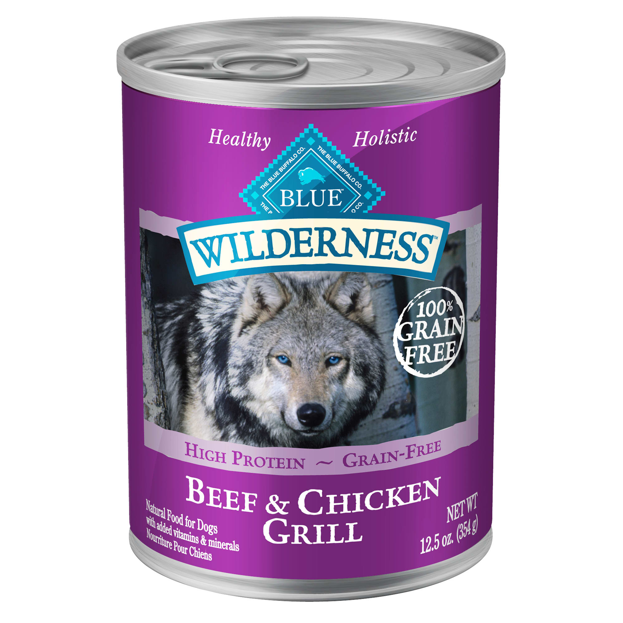 Blue Buffalo Blue Wilderness Beef & Chicken Grill Adult Wet Dog Food