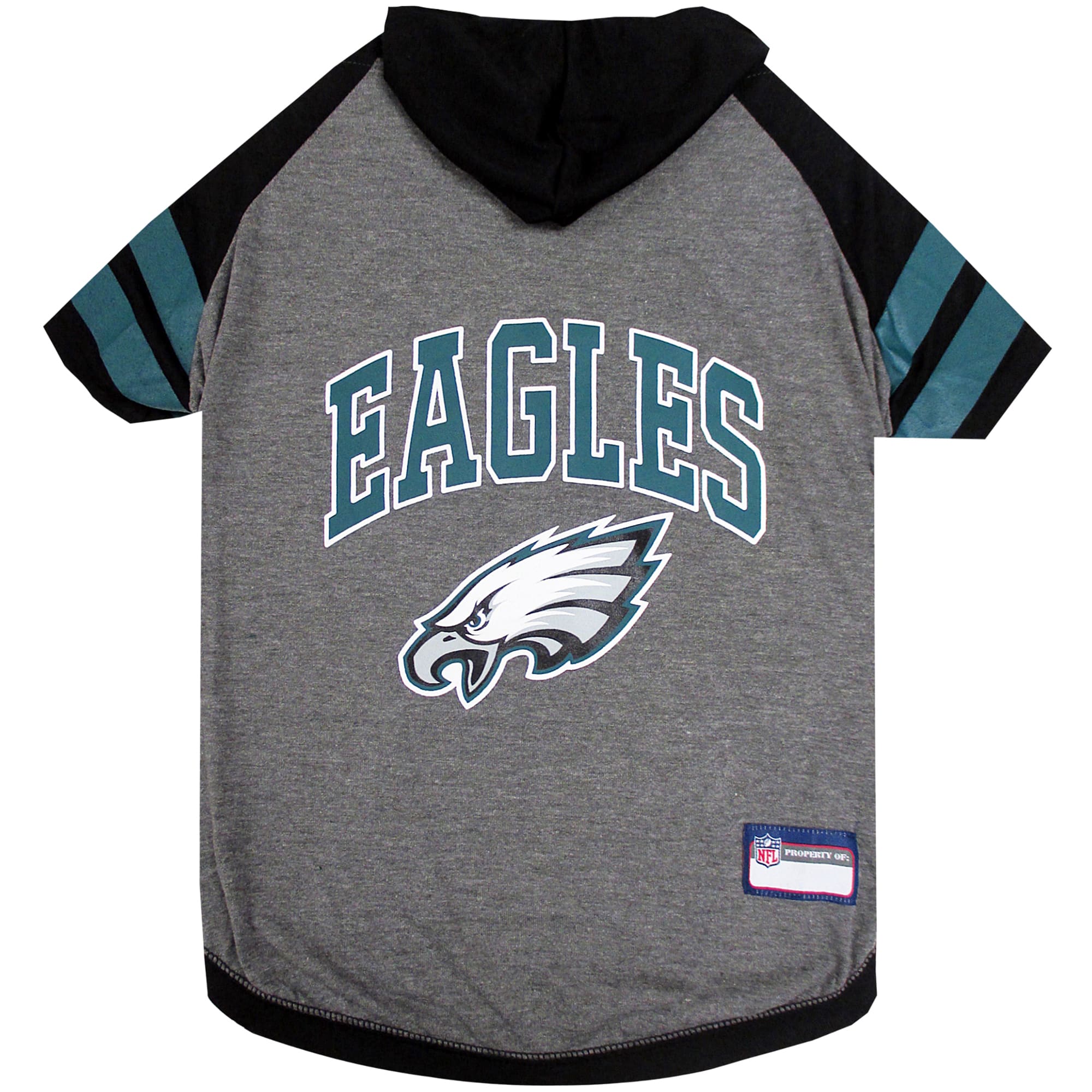 Pets First Philadelphia Eagles Hoodie Tee Shirt for Dogs, X-Small