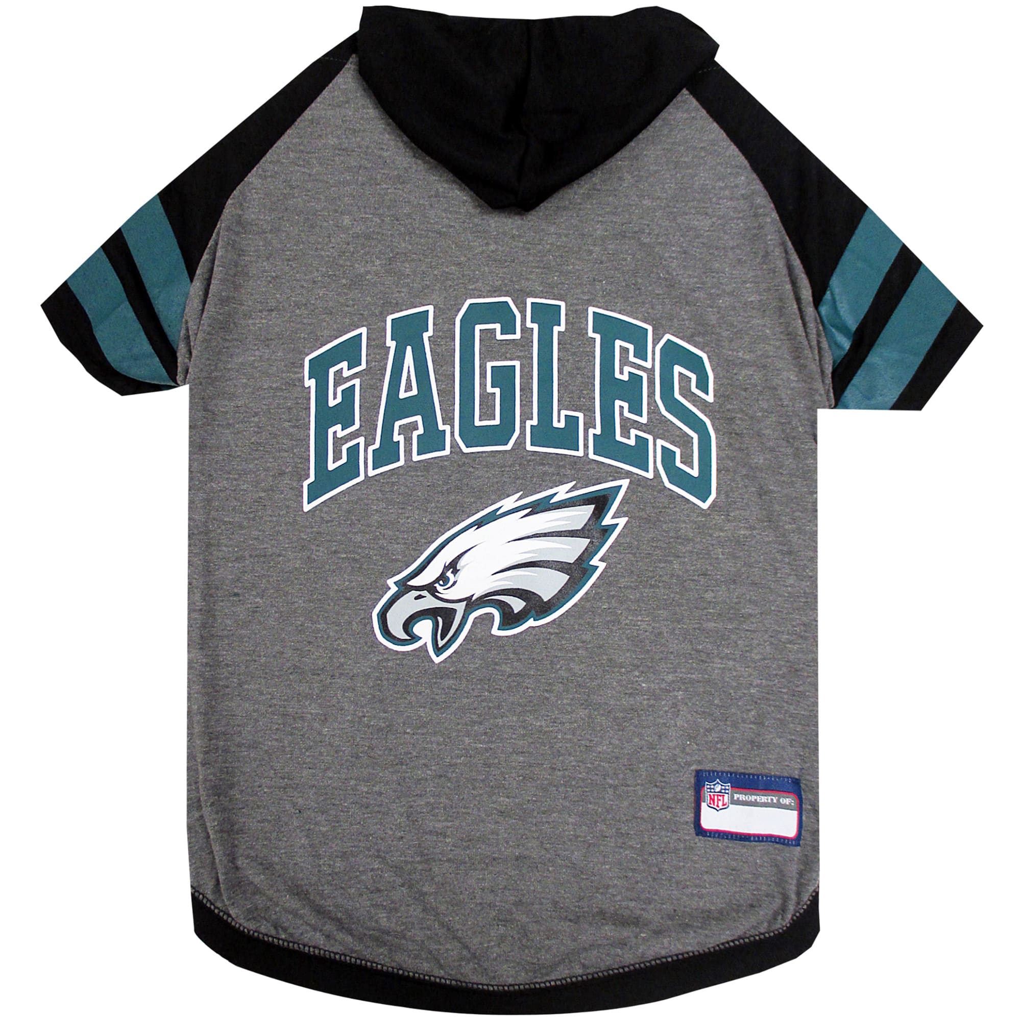 Pets First Philadelphia Eagles Stripe Large Dog T-Shirt | Petco