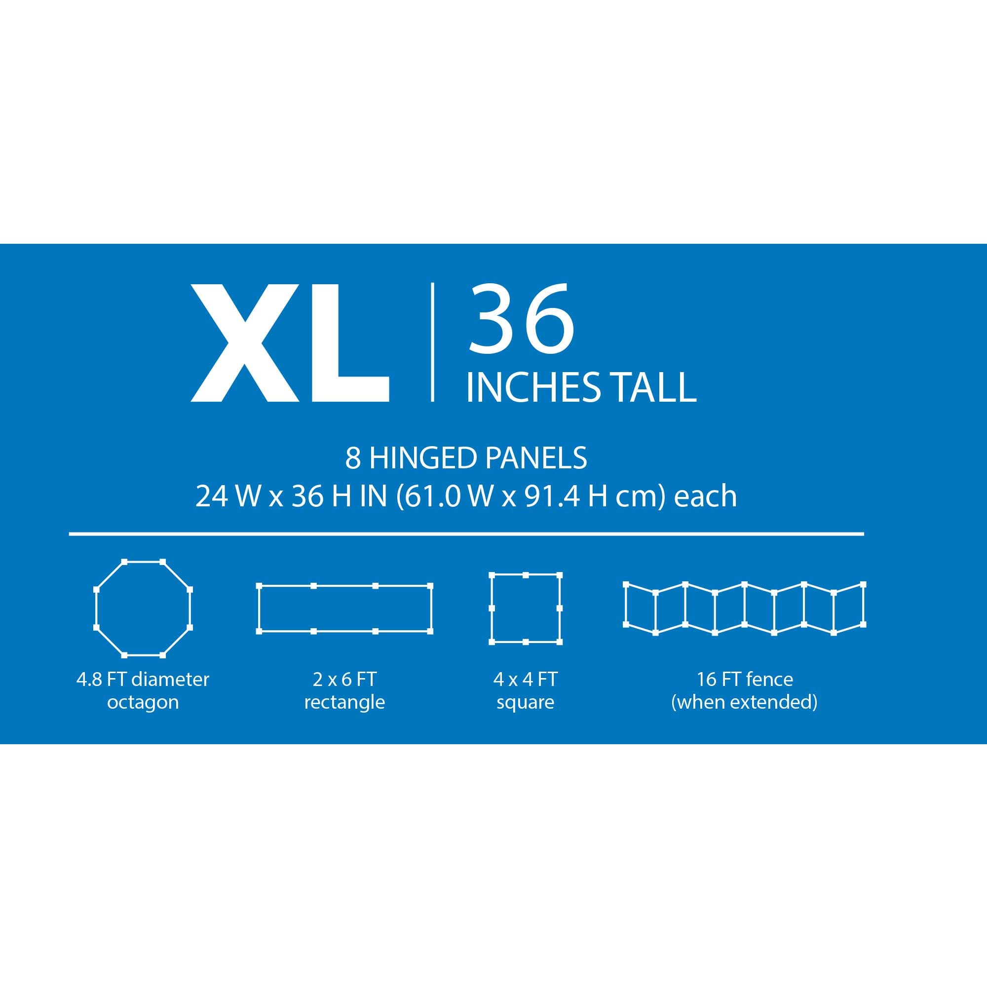 you and me adjustable exercise pen xxl