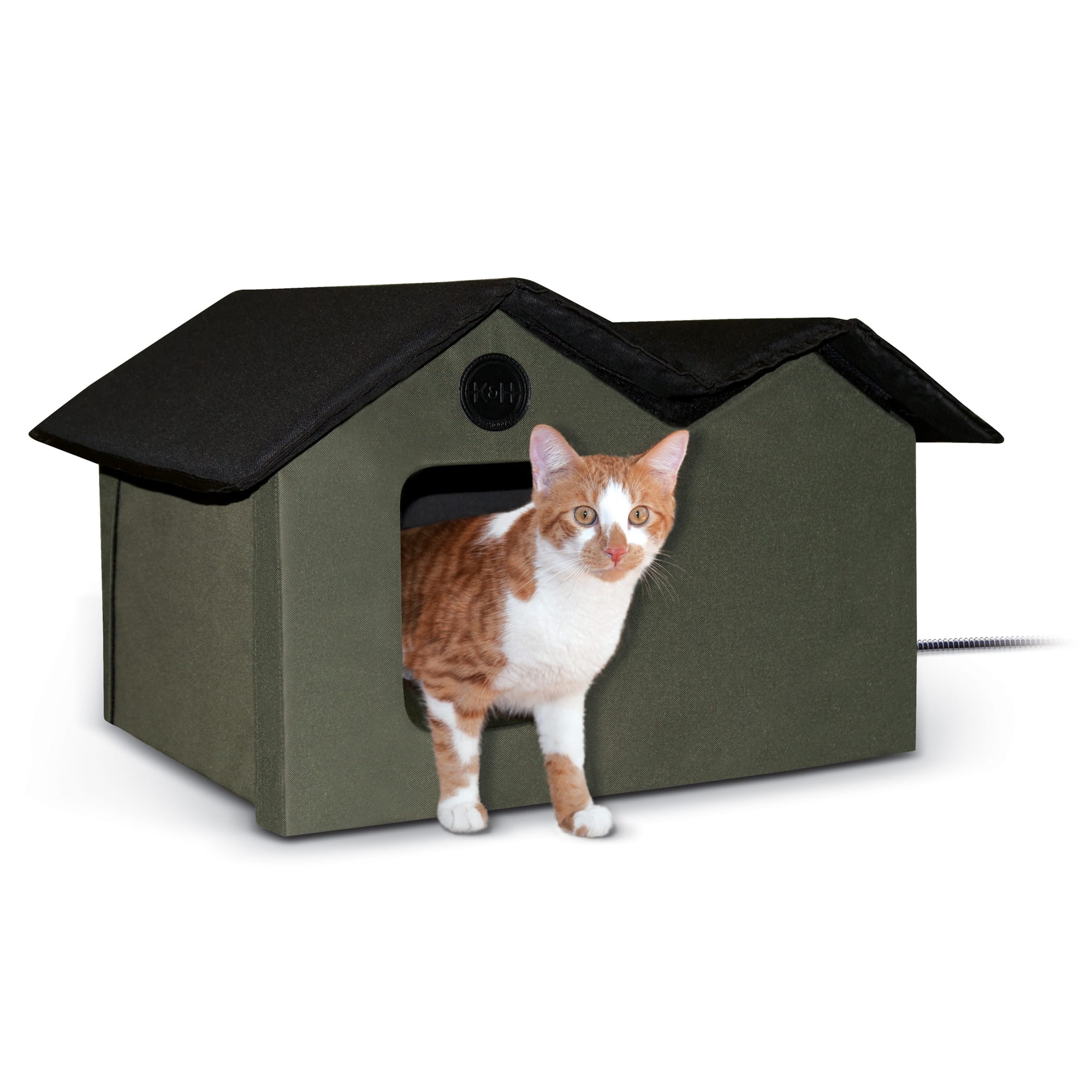 heated cat house