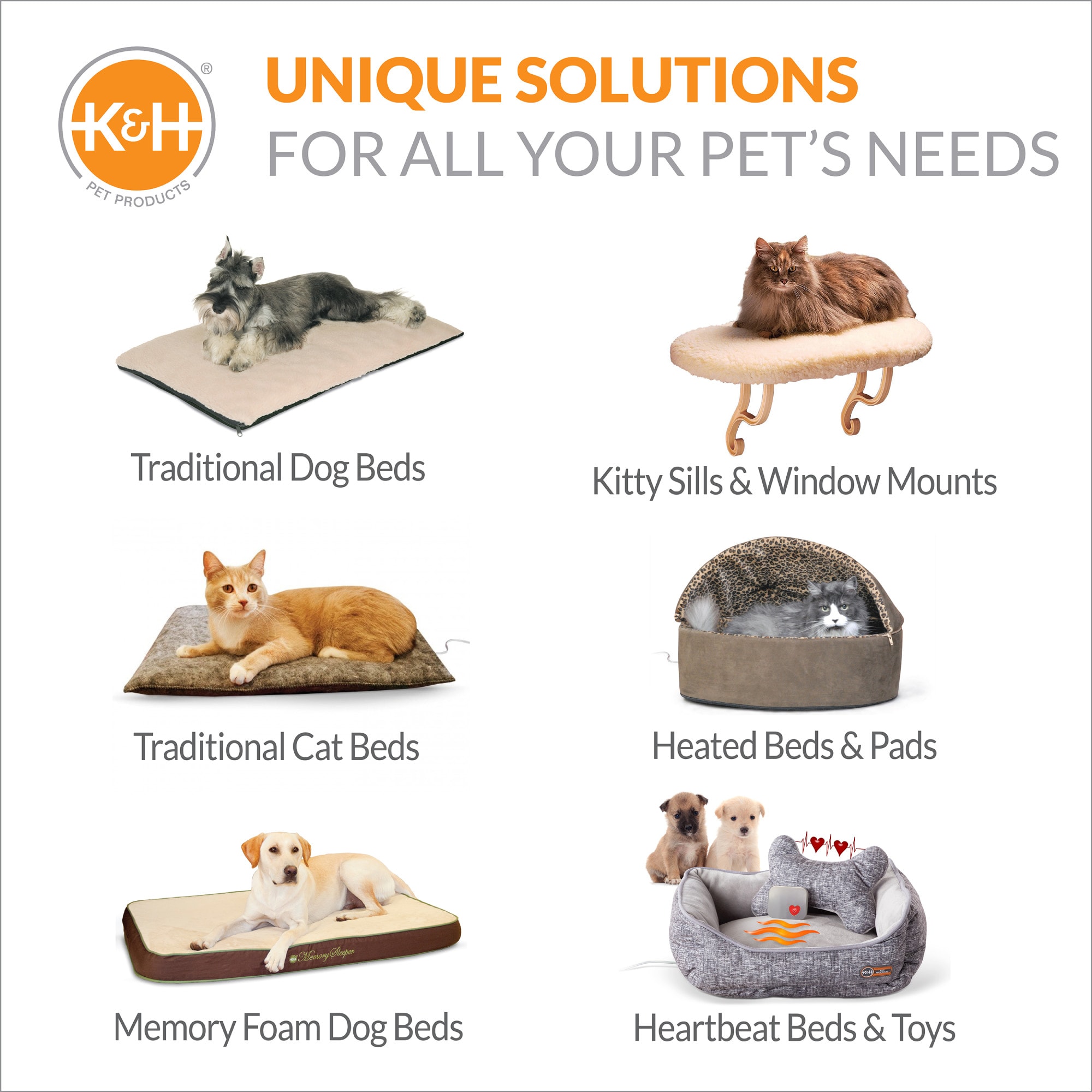 Anko heated pet clearance bed