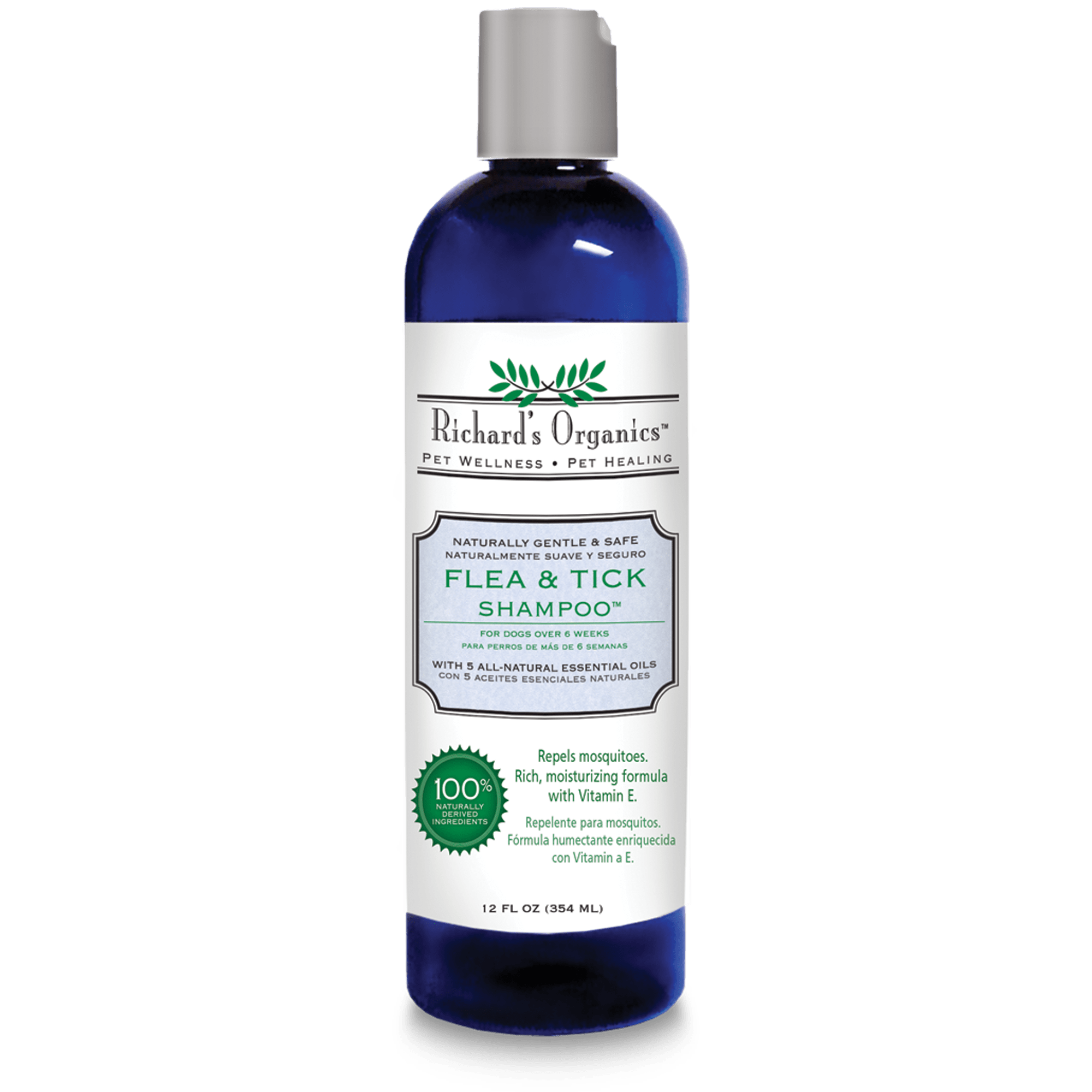 Richard S Organics Flea Tick Shampoo 12 Oz Petco