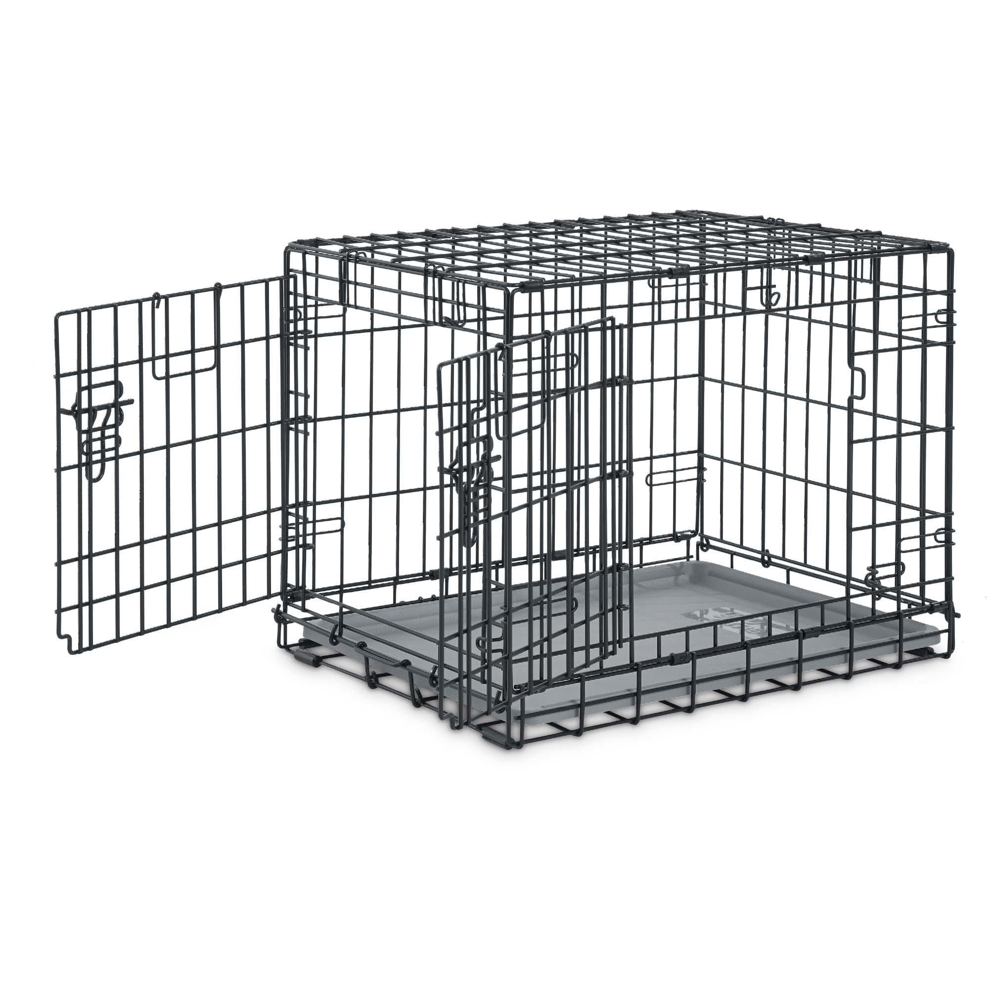 EveryYay Going Places 2-Door Folding Dog Crate, 36.8 L X 23.2 W X 24.9 H