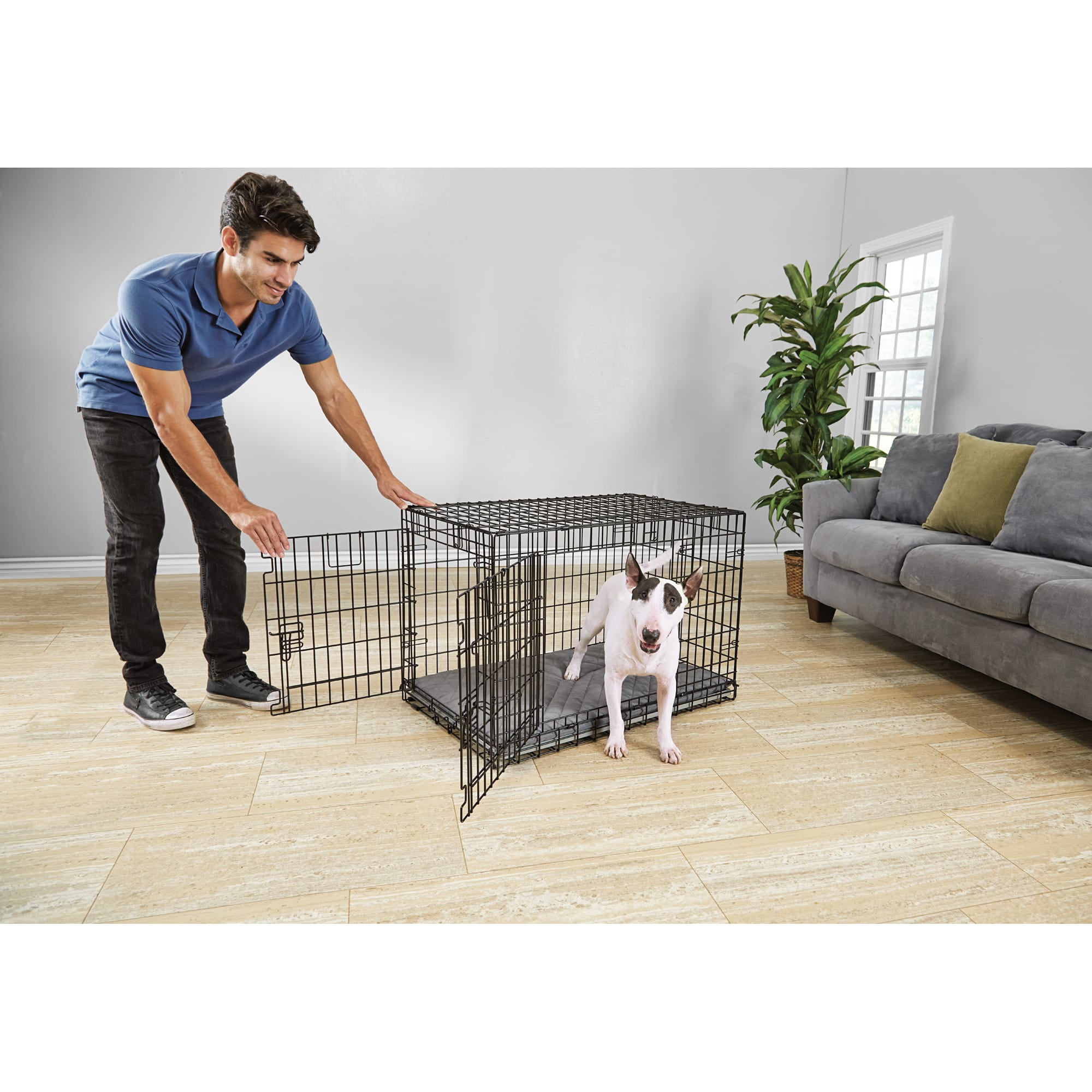 Petco 2 2024 door dog crate