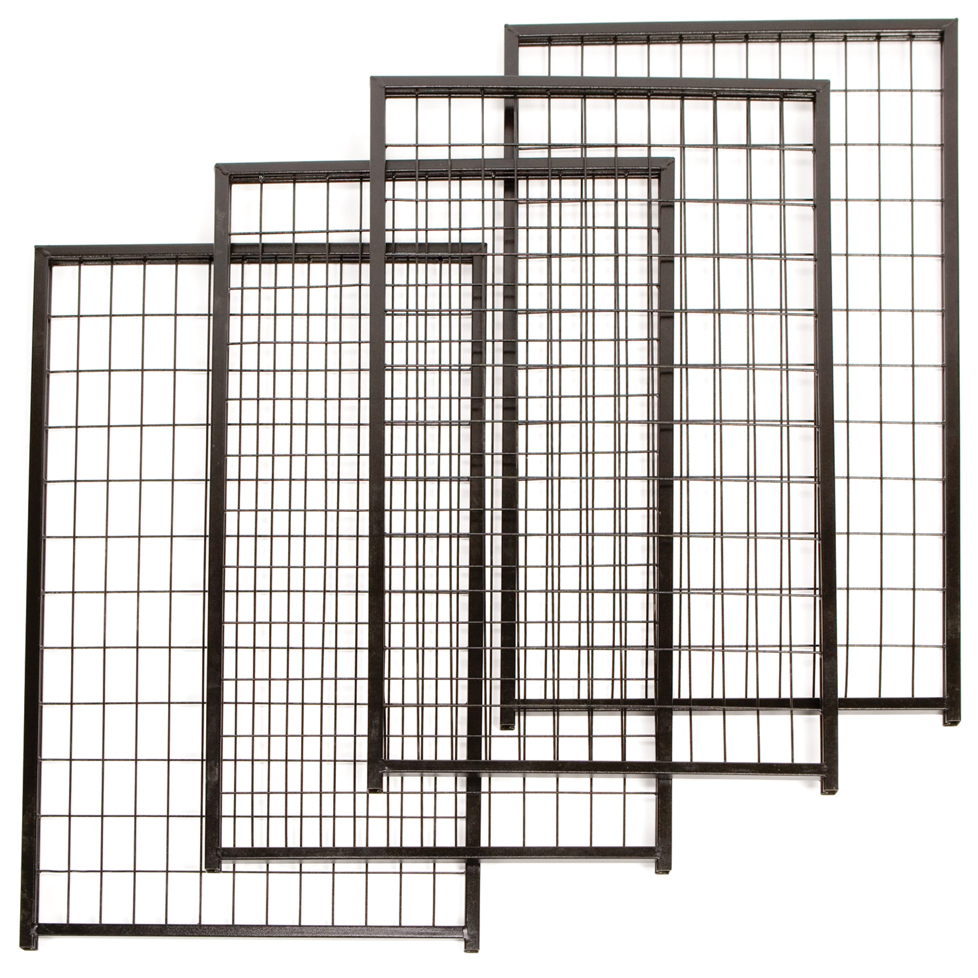 Dog kennel outlet panel