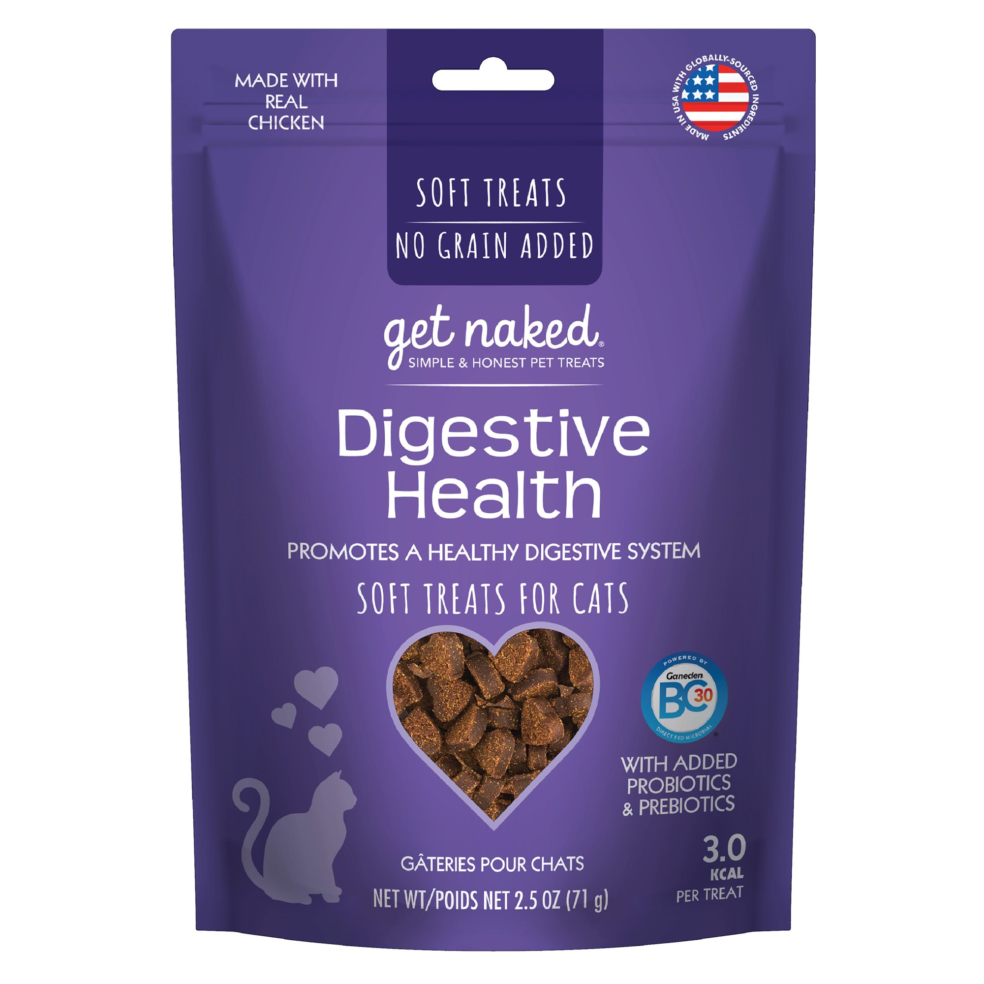 Get Naked Furball Relief Treats for Cats, 2.5 oz. | Petco