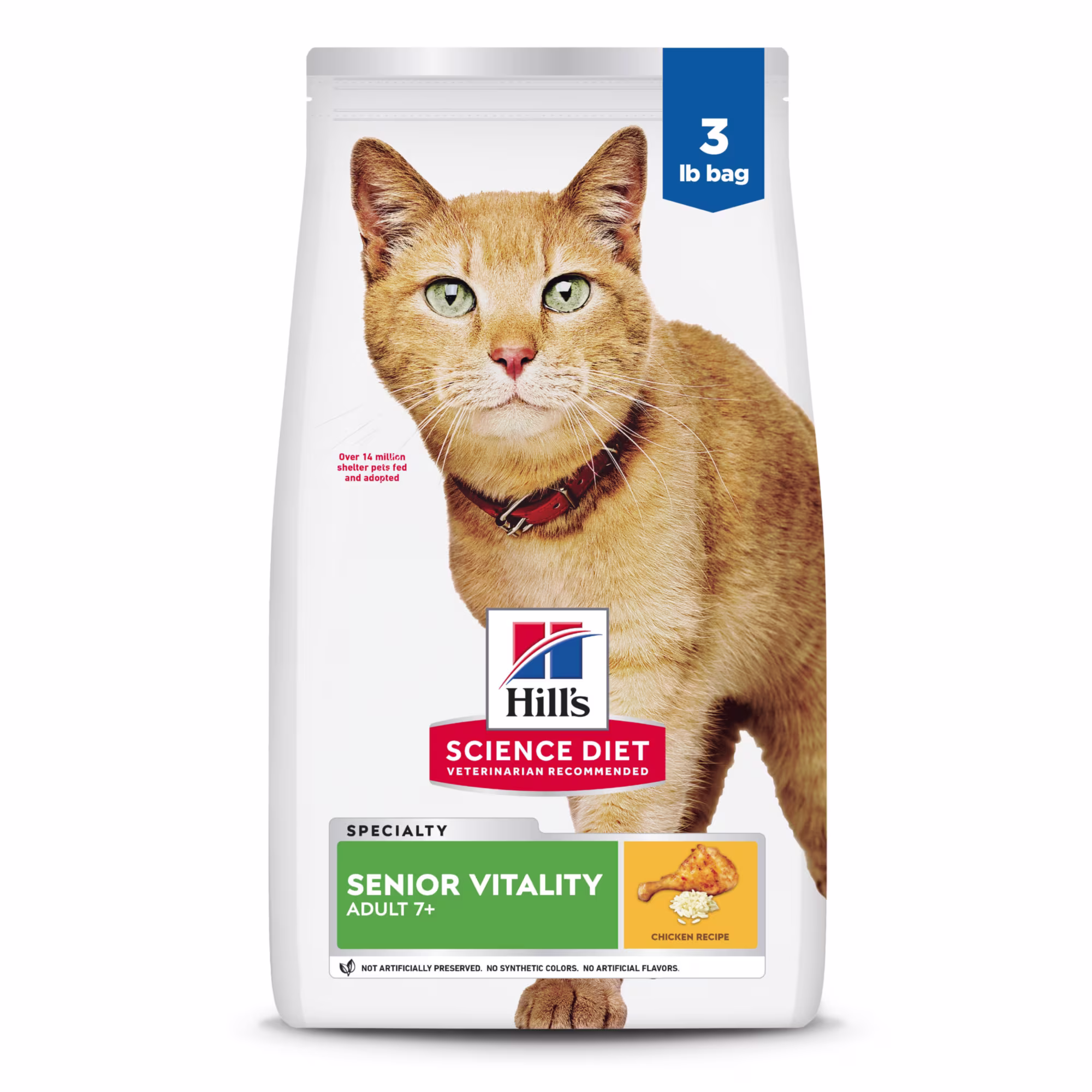 Hill's Science Diet Adult 7+ Senior Vitality Chicken & Rice Recipe Dry