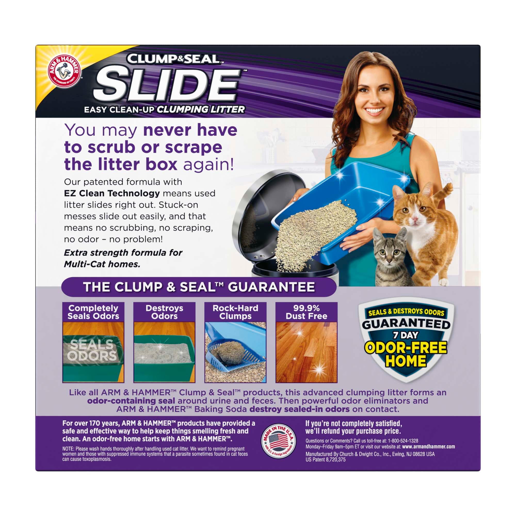 arm and hammer slide cat litter ingredients