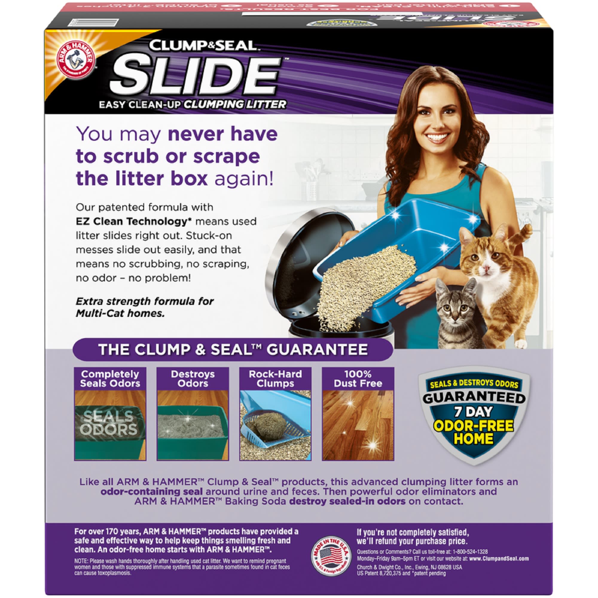 Arm & Hammer Slide Cat Litter Clumping MultiCat eBay