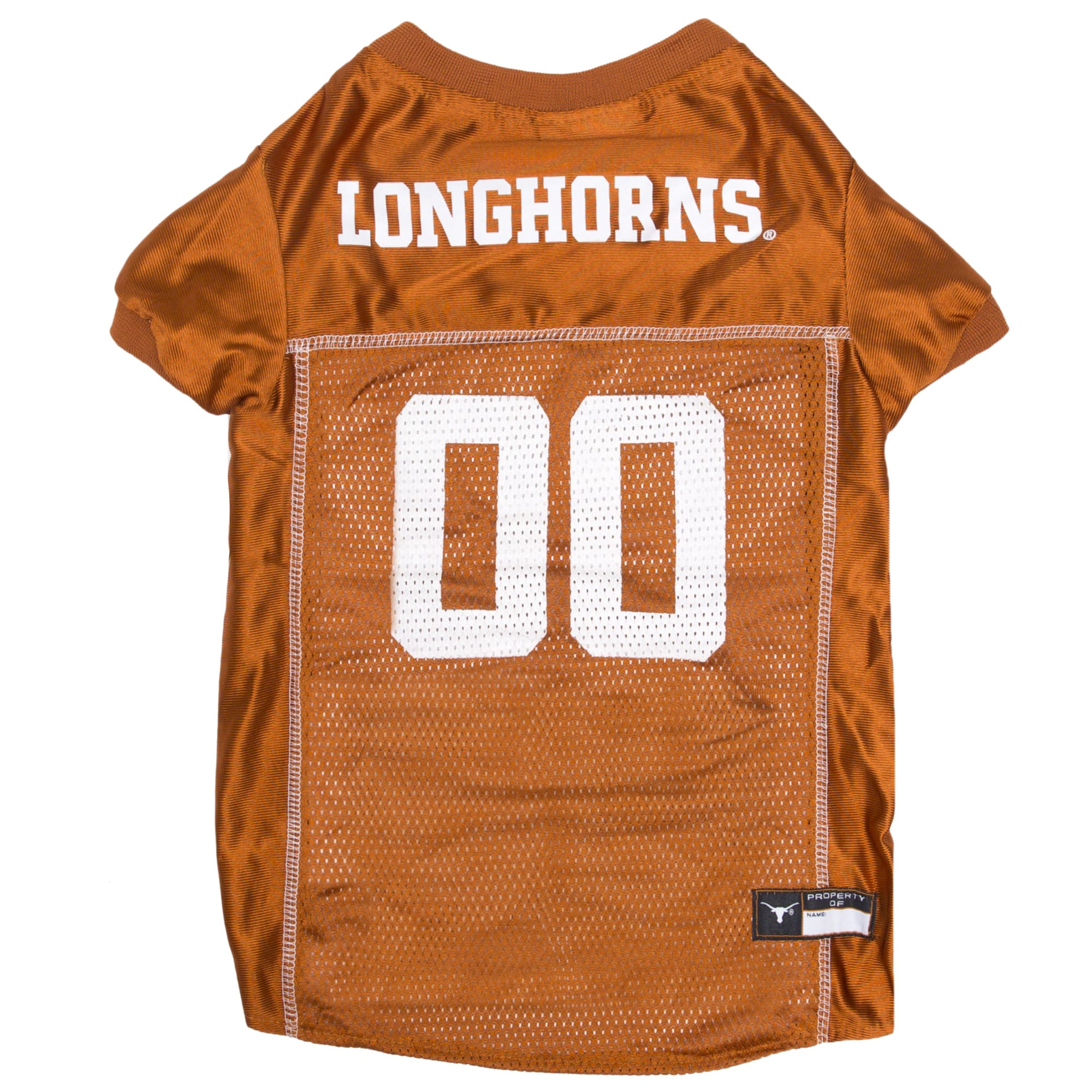 Pets First Pet Wear, Team Jersey, Collegiate, Texas Longhorns, Large