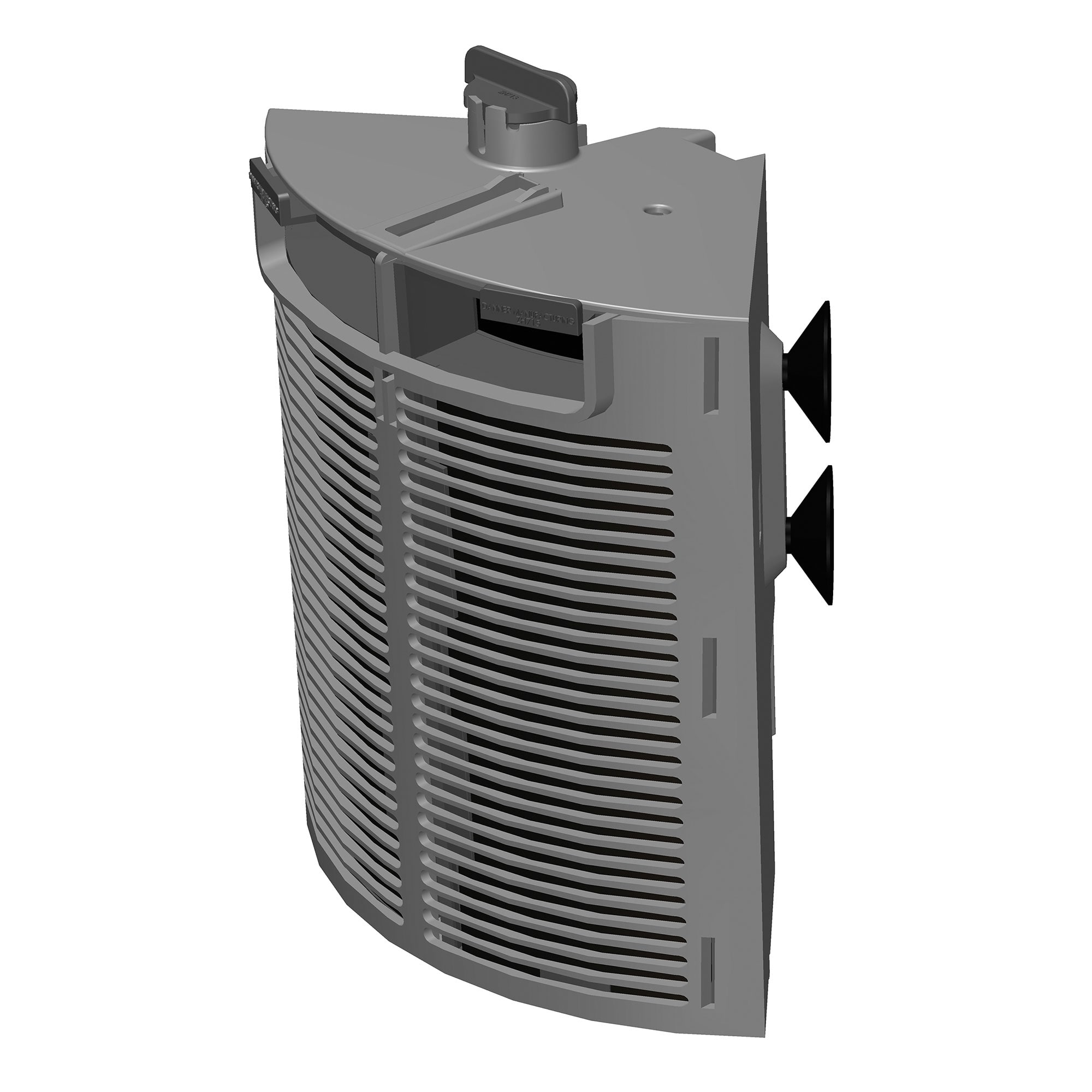 Internal aquarium outlet filter