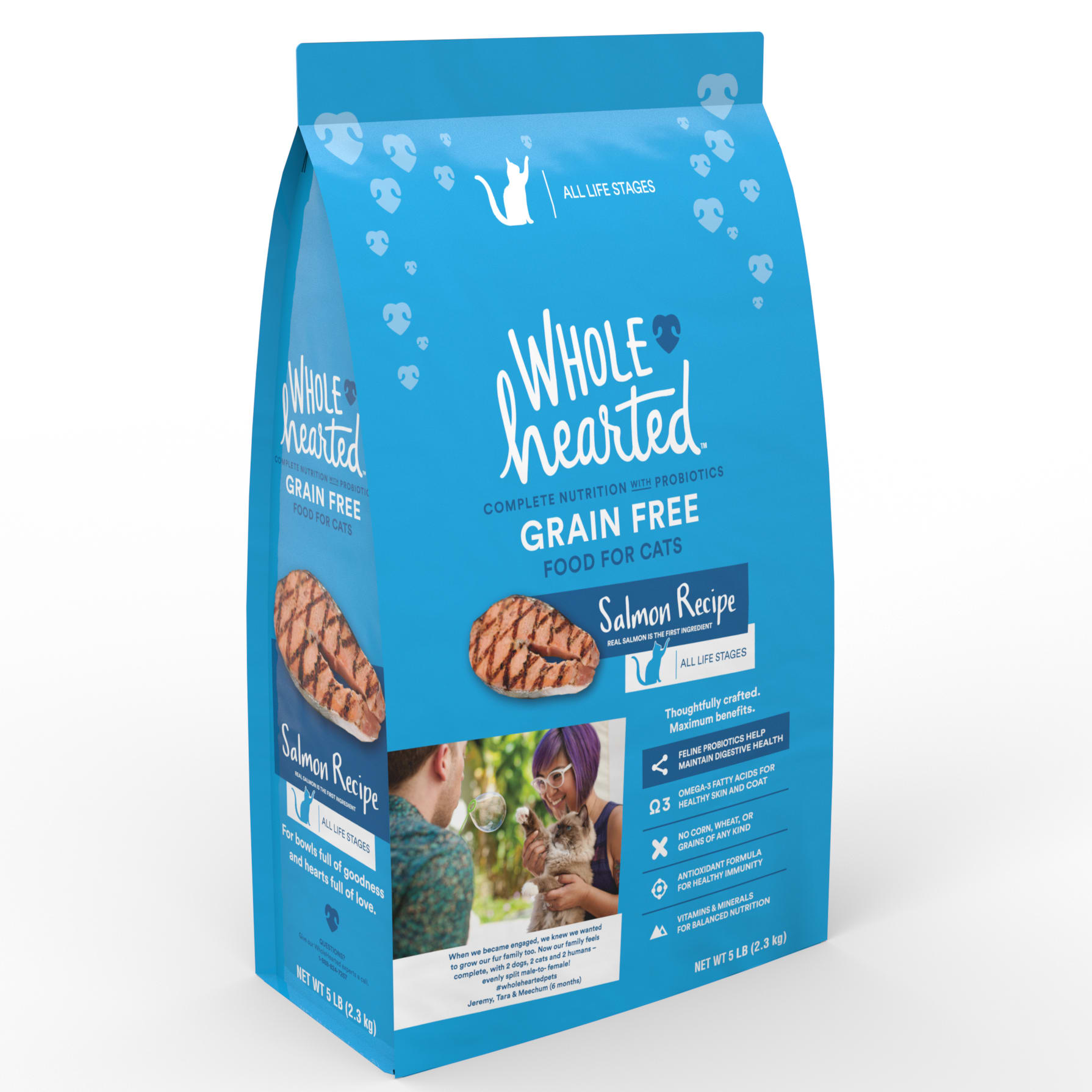 Wholehearted grain free store cat food reviews