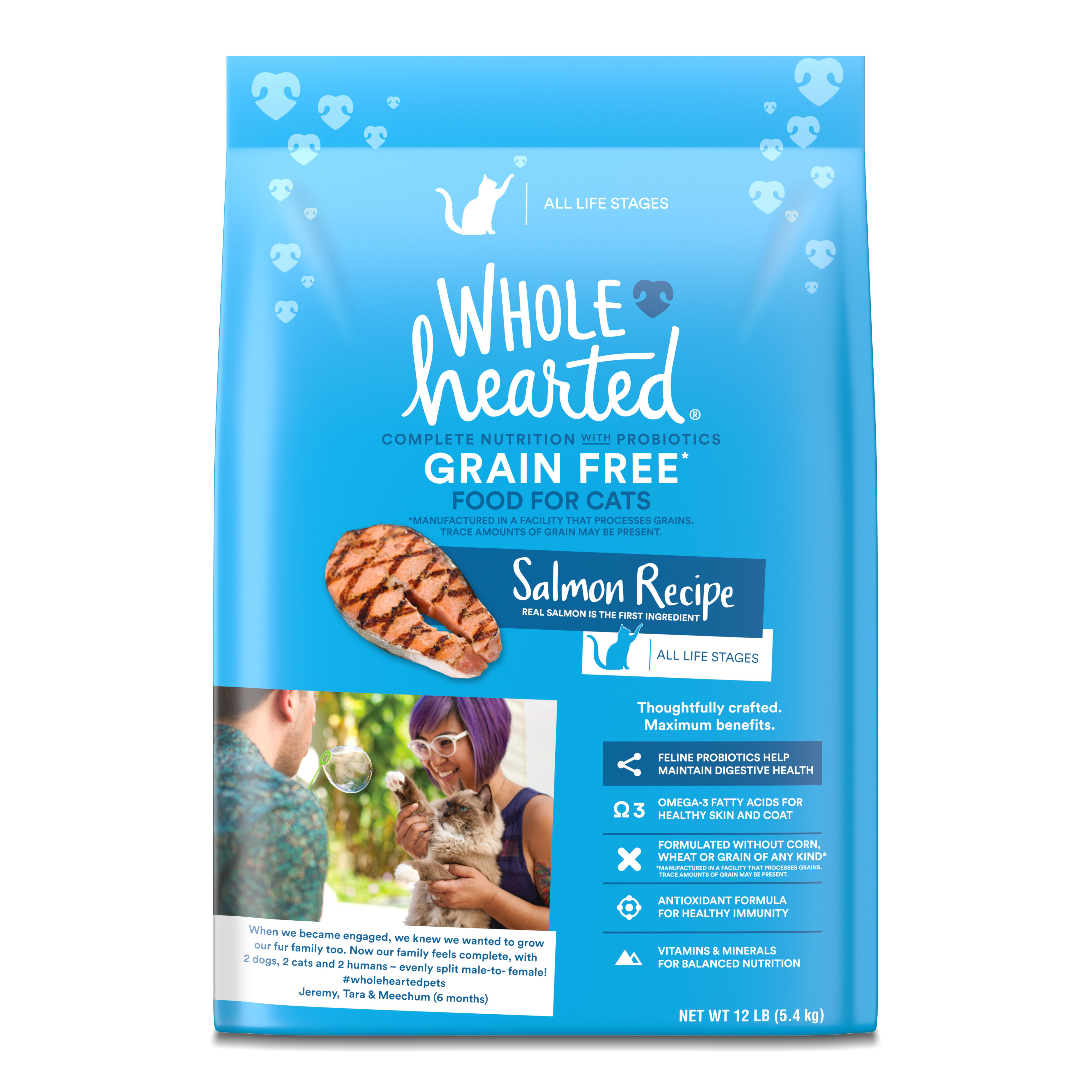 whole hearted cat food