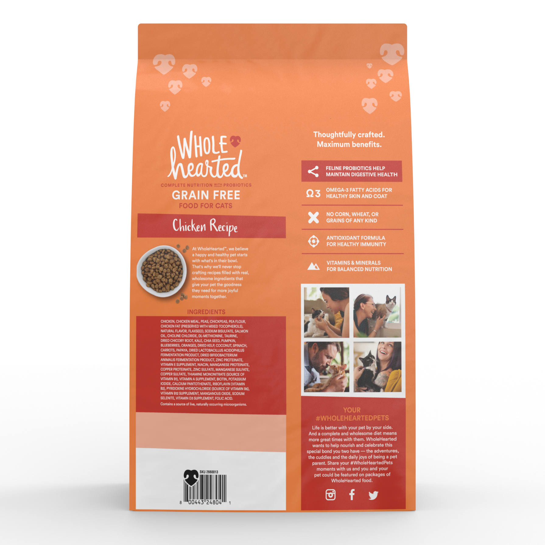 Petco wholehearted cat on sale food