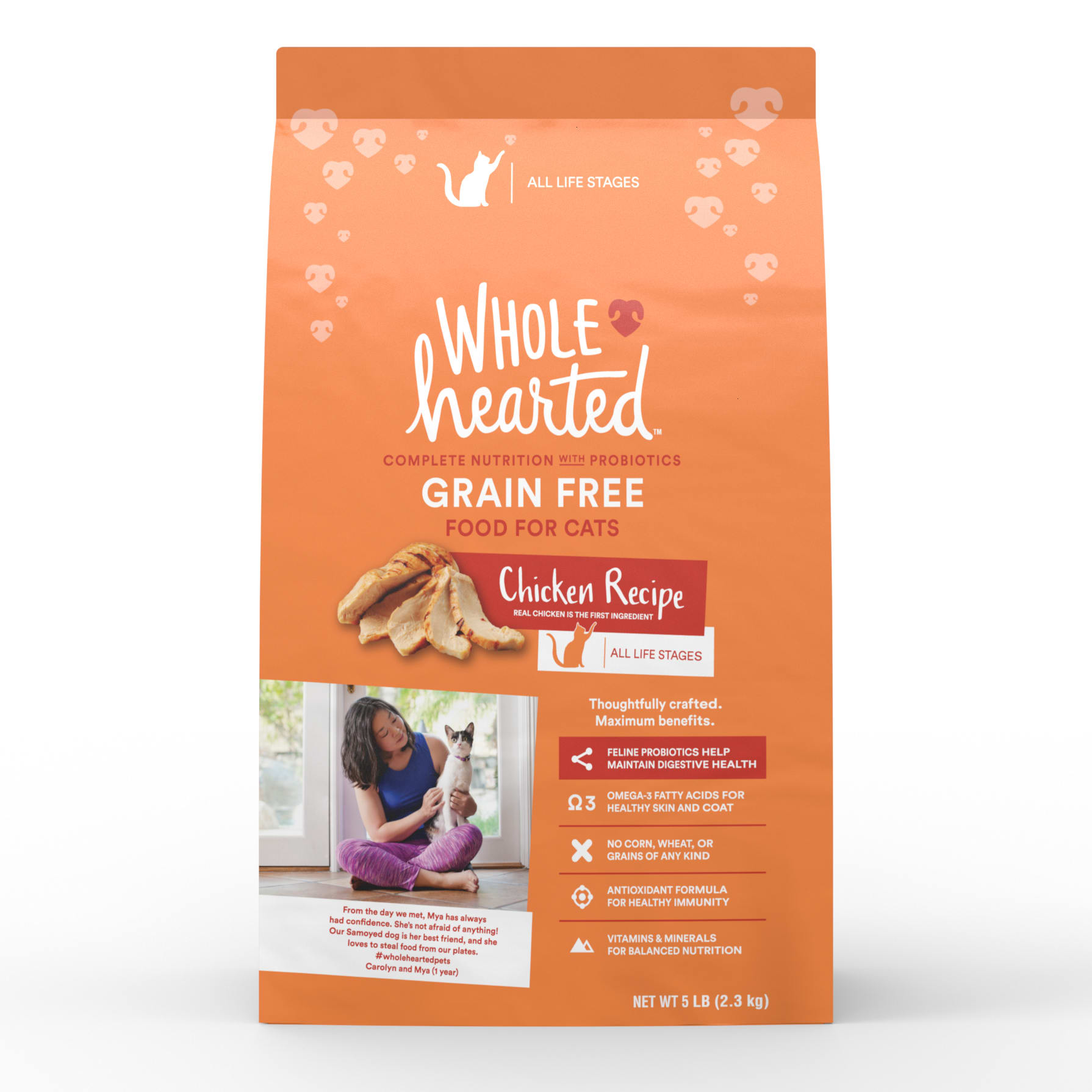 grain free cat food heart disease