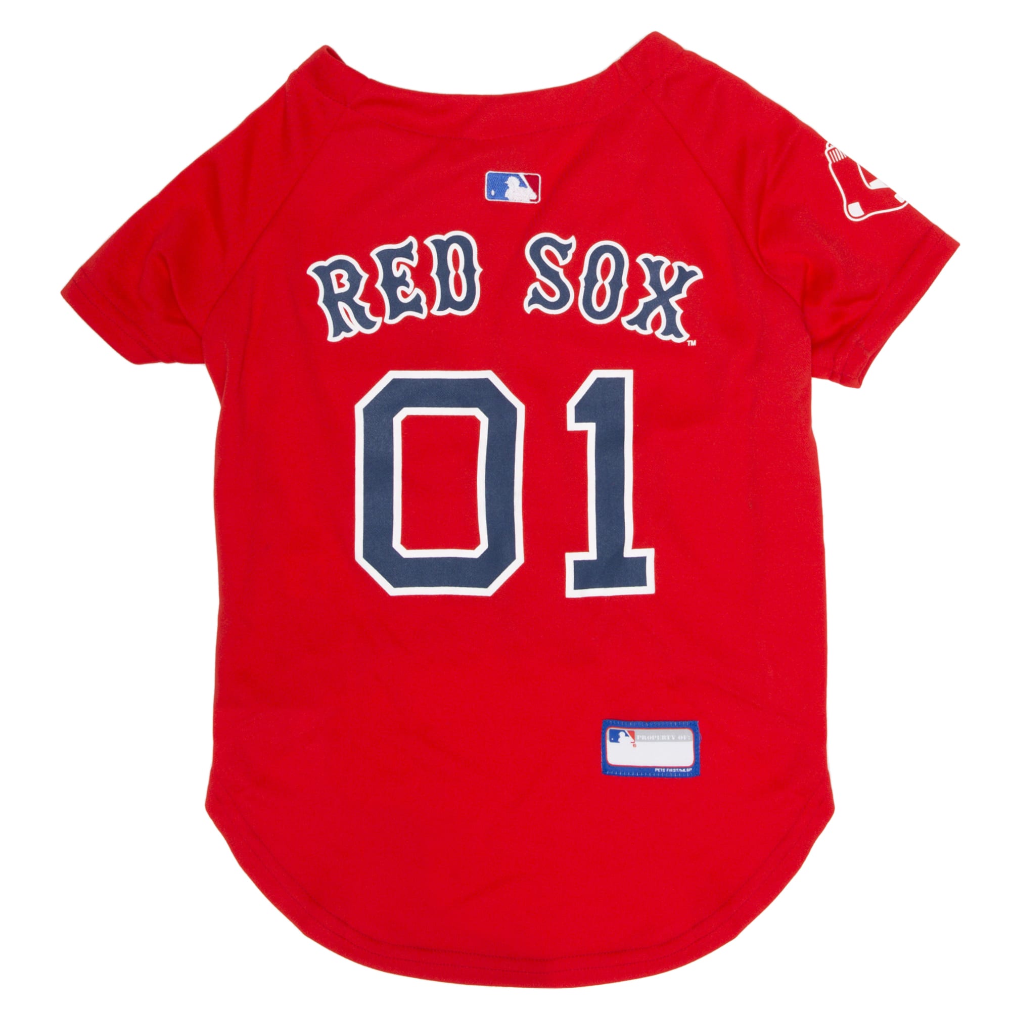 MLB Boston Red Sox Dog Jersey Large