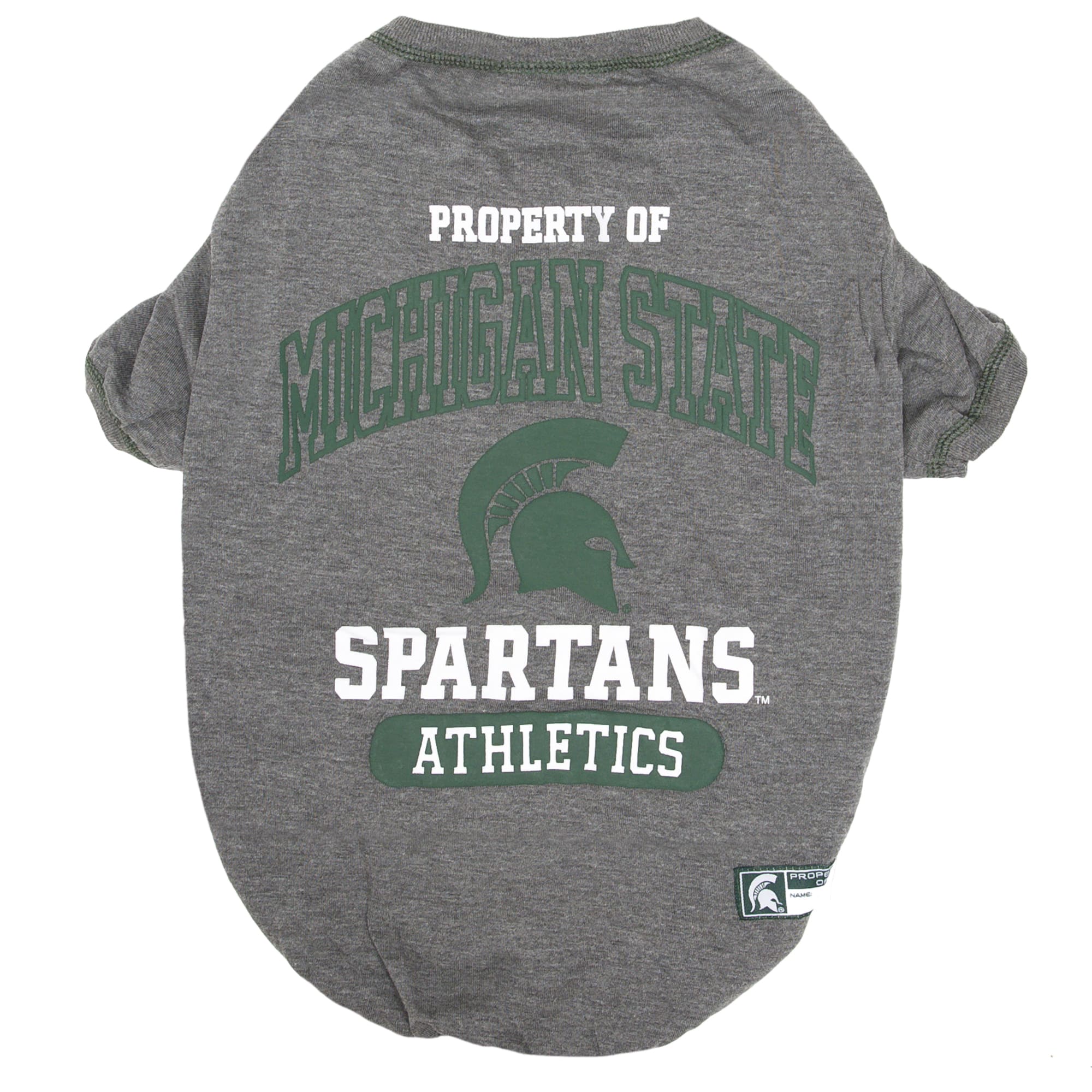 X-Small NCAA Michigan State Spartans Cotton Lycra Dog Tank Top