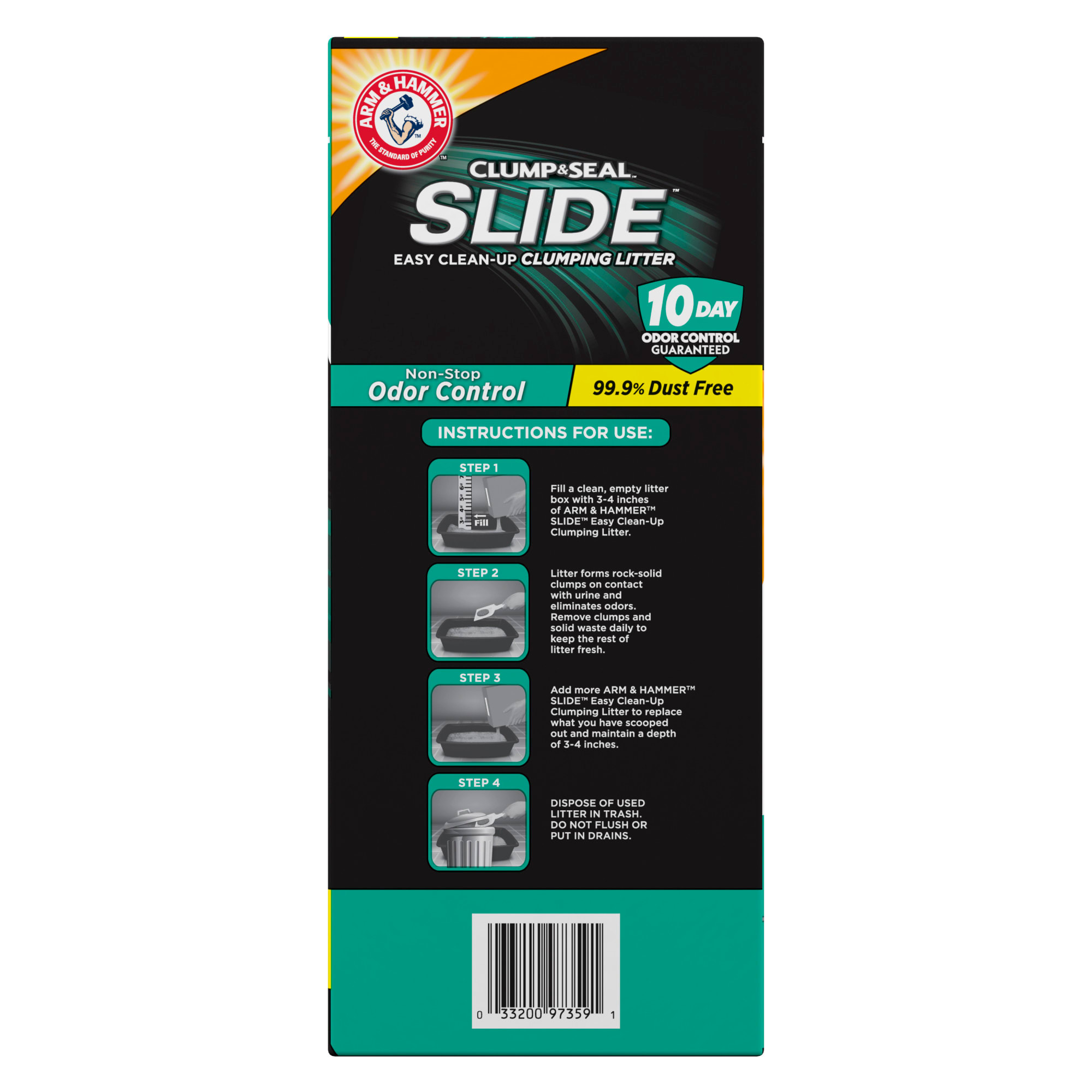 Arm and hammer 2024 slide odor control