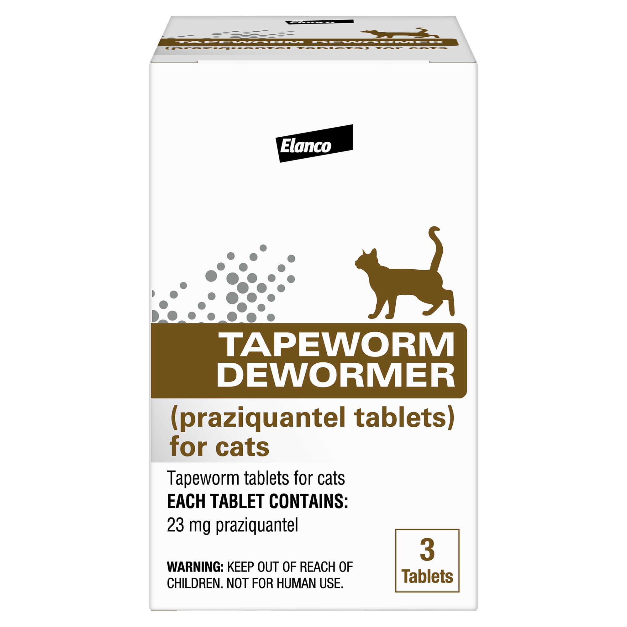 Bayer Tapeworm Dewormer Tablets for Cats, 3 pack -  85436708