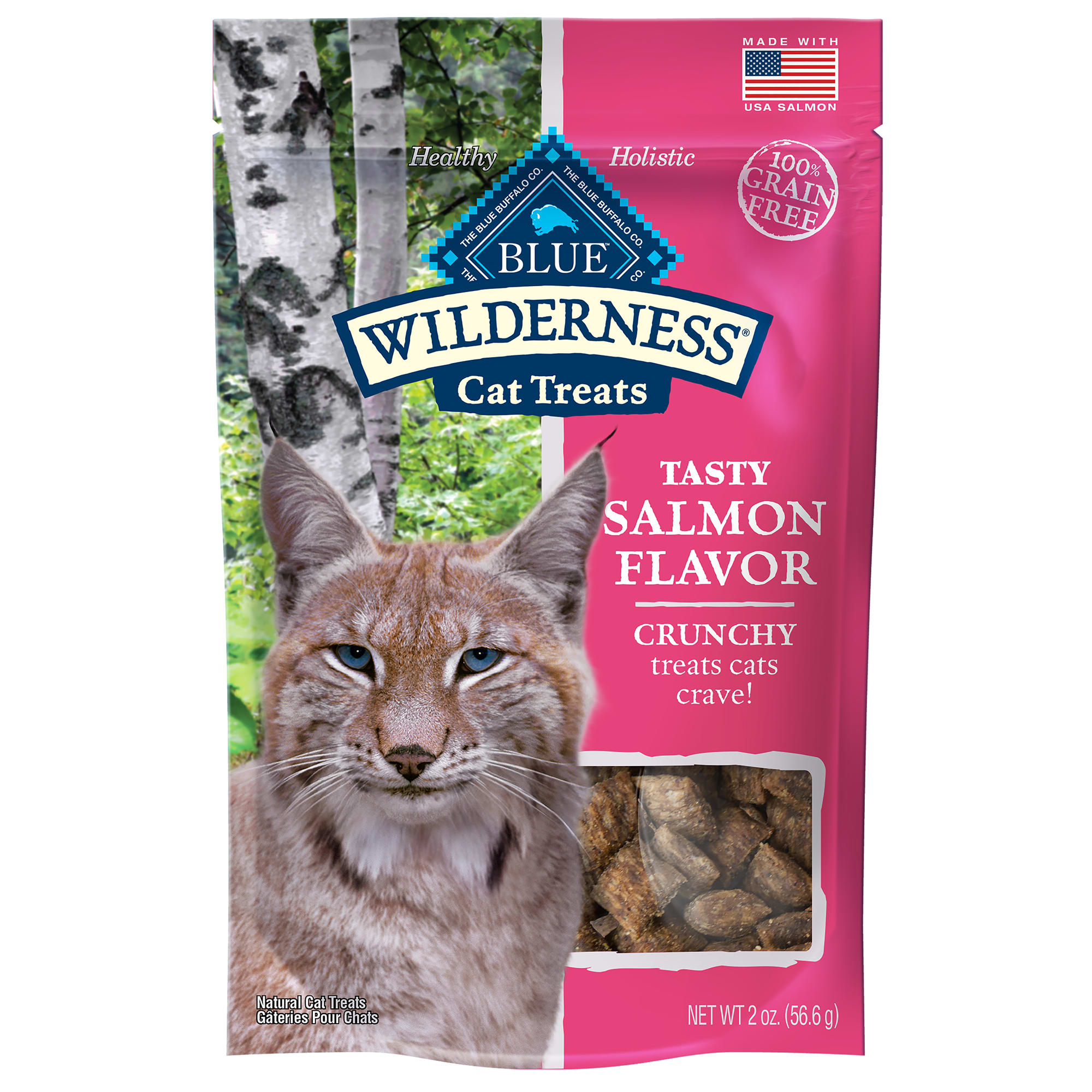 Wildside salmon outlet cat treats