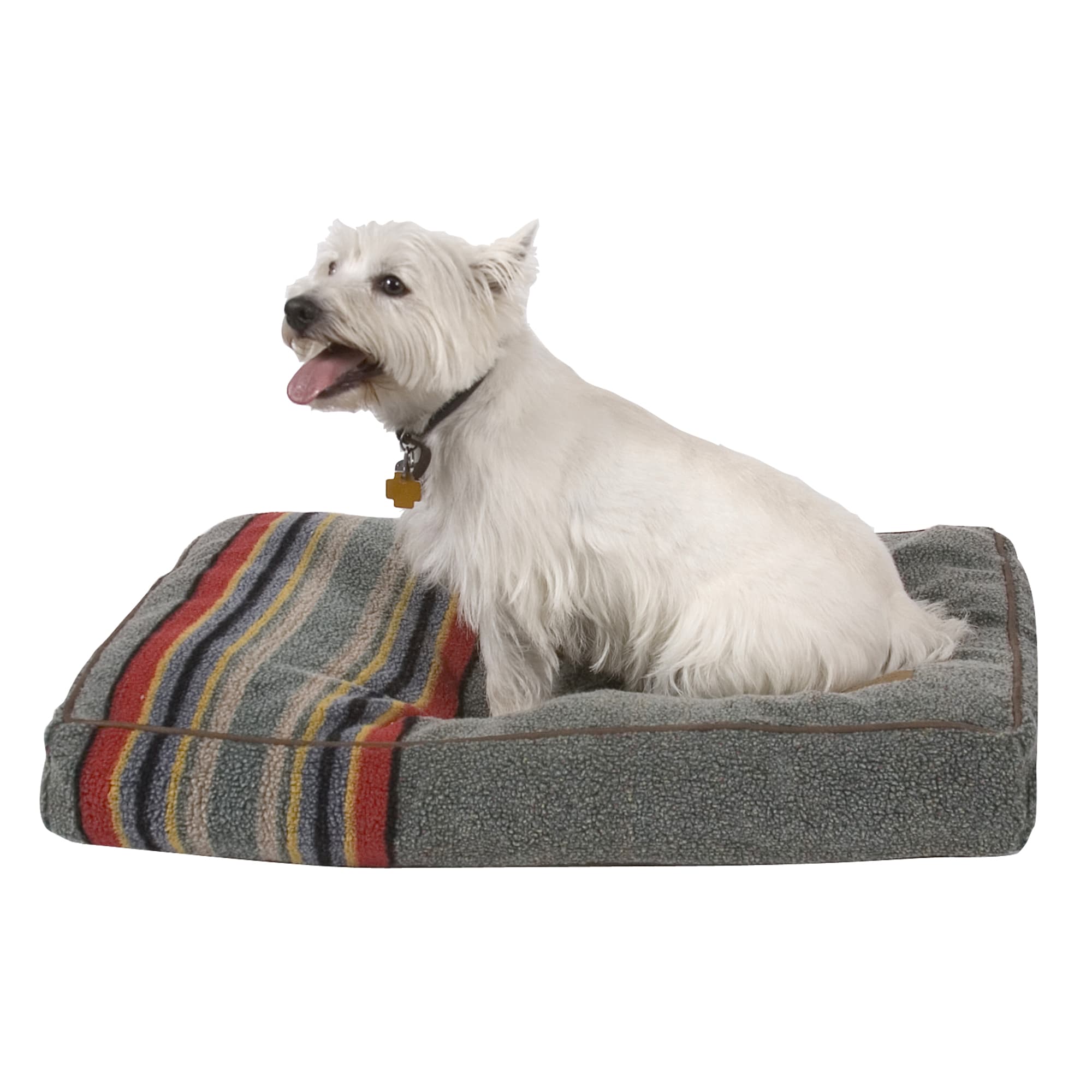 Pendleton Yakima Heather Gray Dog Bed & Removable Cover