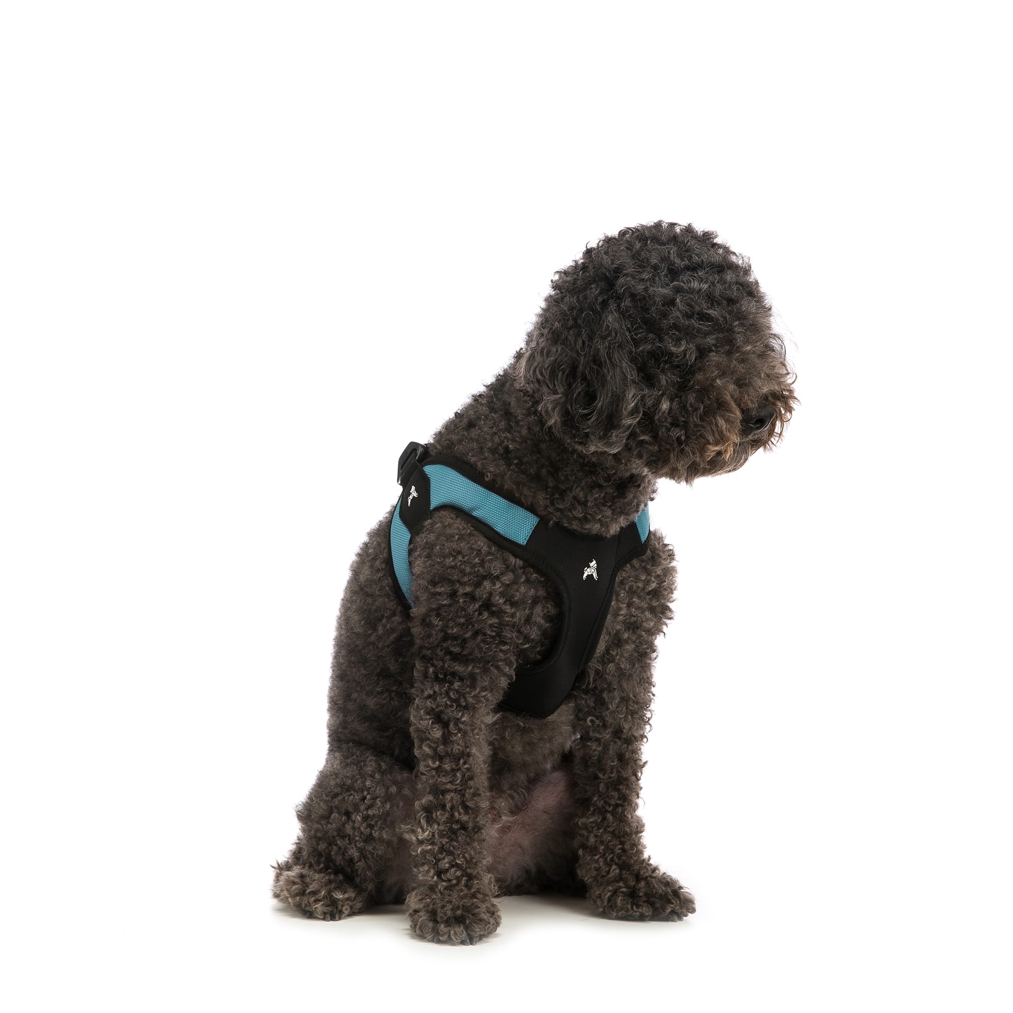 Gooby Pet Escape Free Easy Fit Harness Turquoise Medium