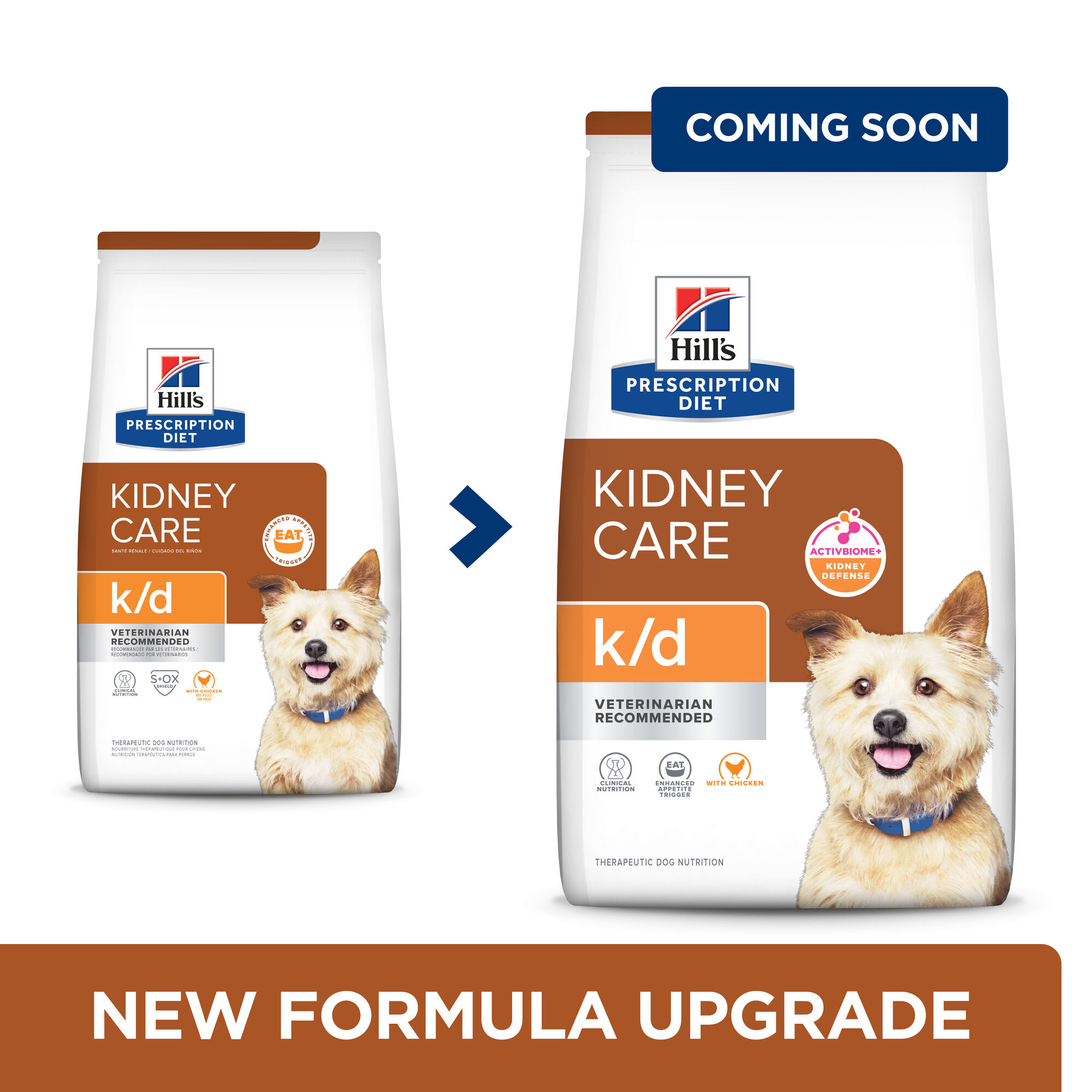 Hill's Prescription Diet k/d Kidney Care with Chicken Dry Dog Food