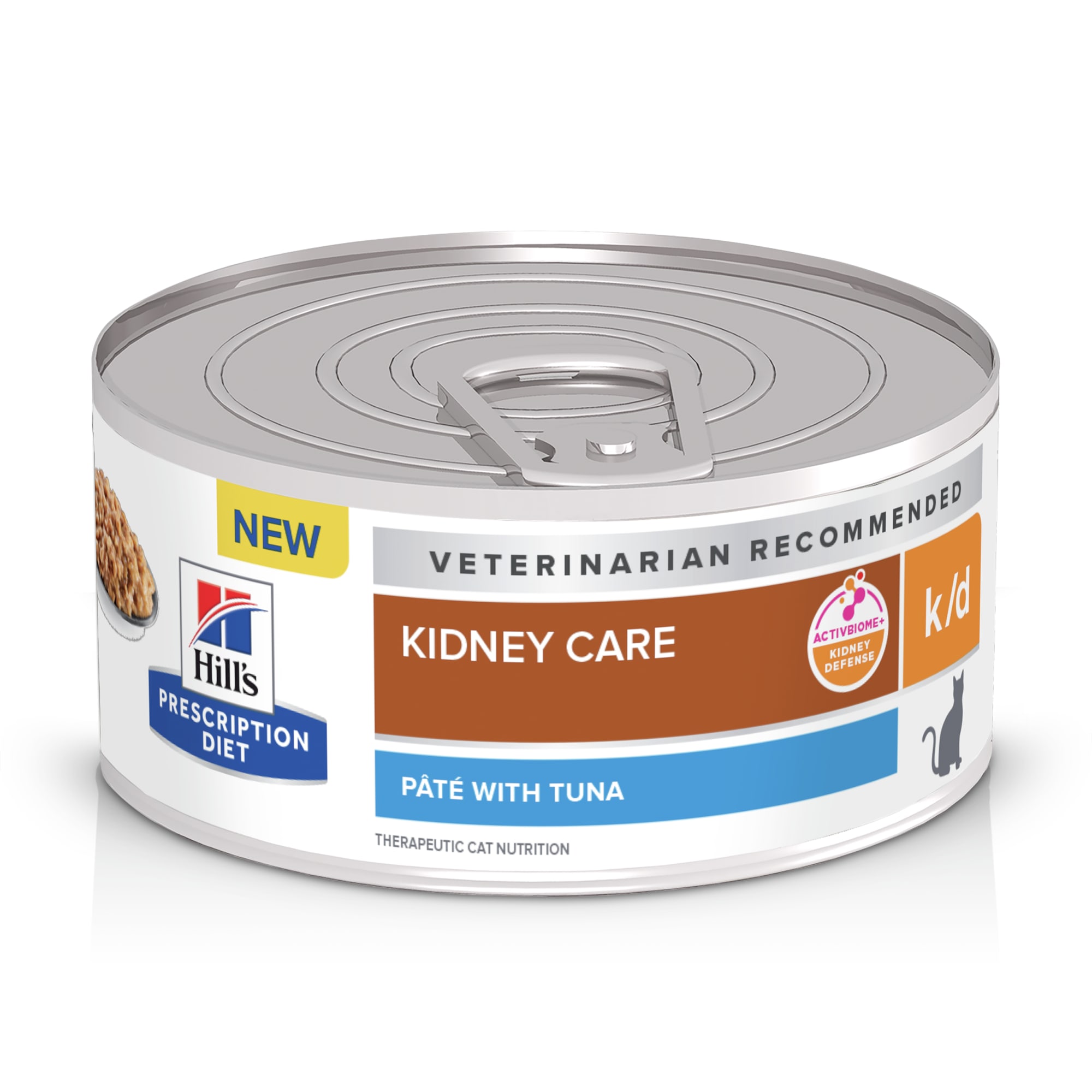 Hill's Prescription Diet k/d Kidney Care with Tuna Canned Cat Food, 5.5
