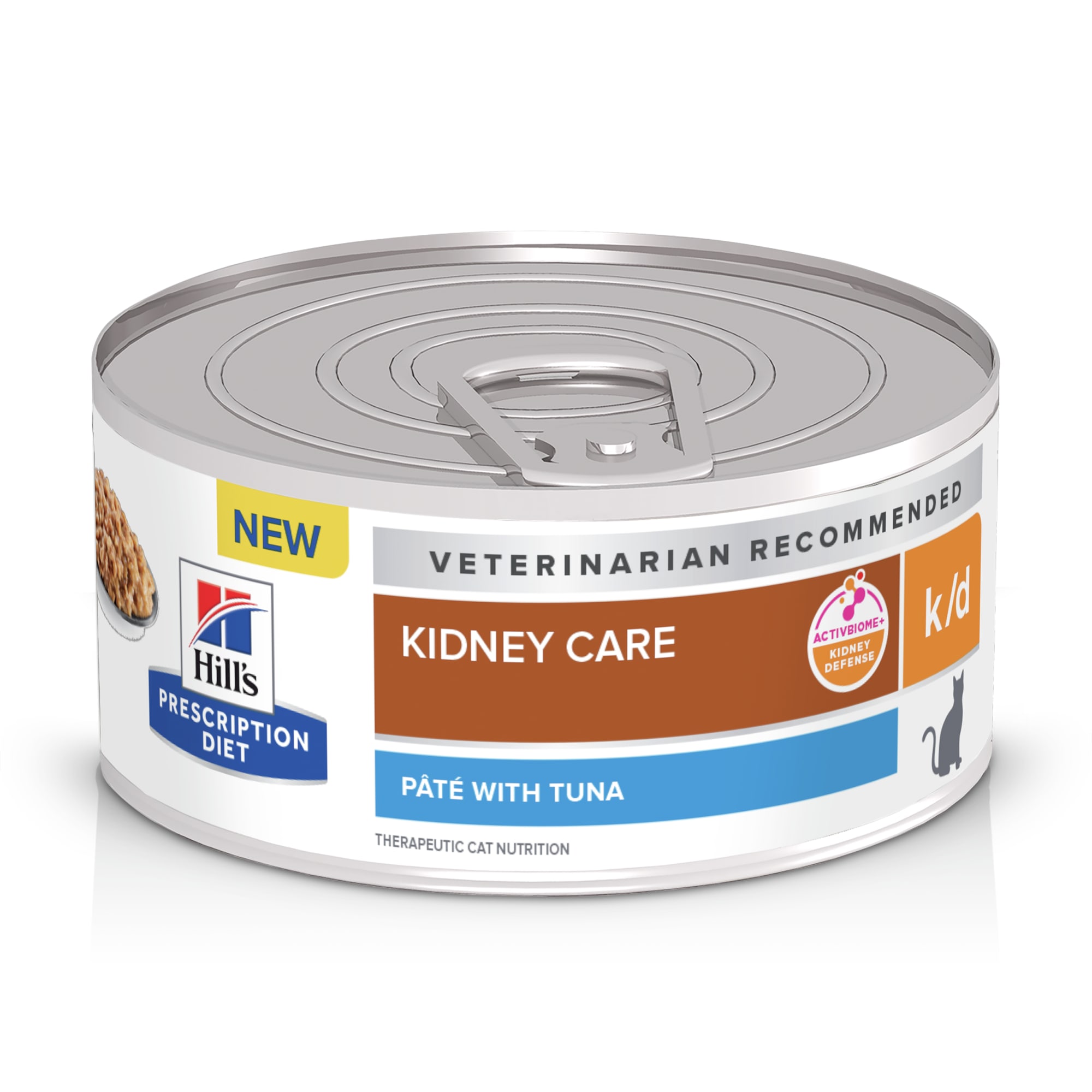 Hill's Prescription Diet k/d Kidney Care with Tuna Canned Cat Food, 5.5 oz., Case of 24