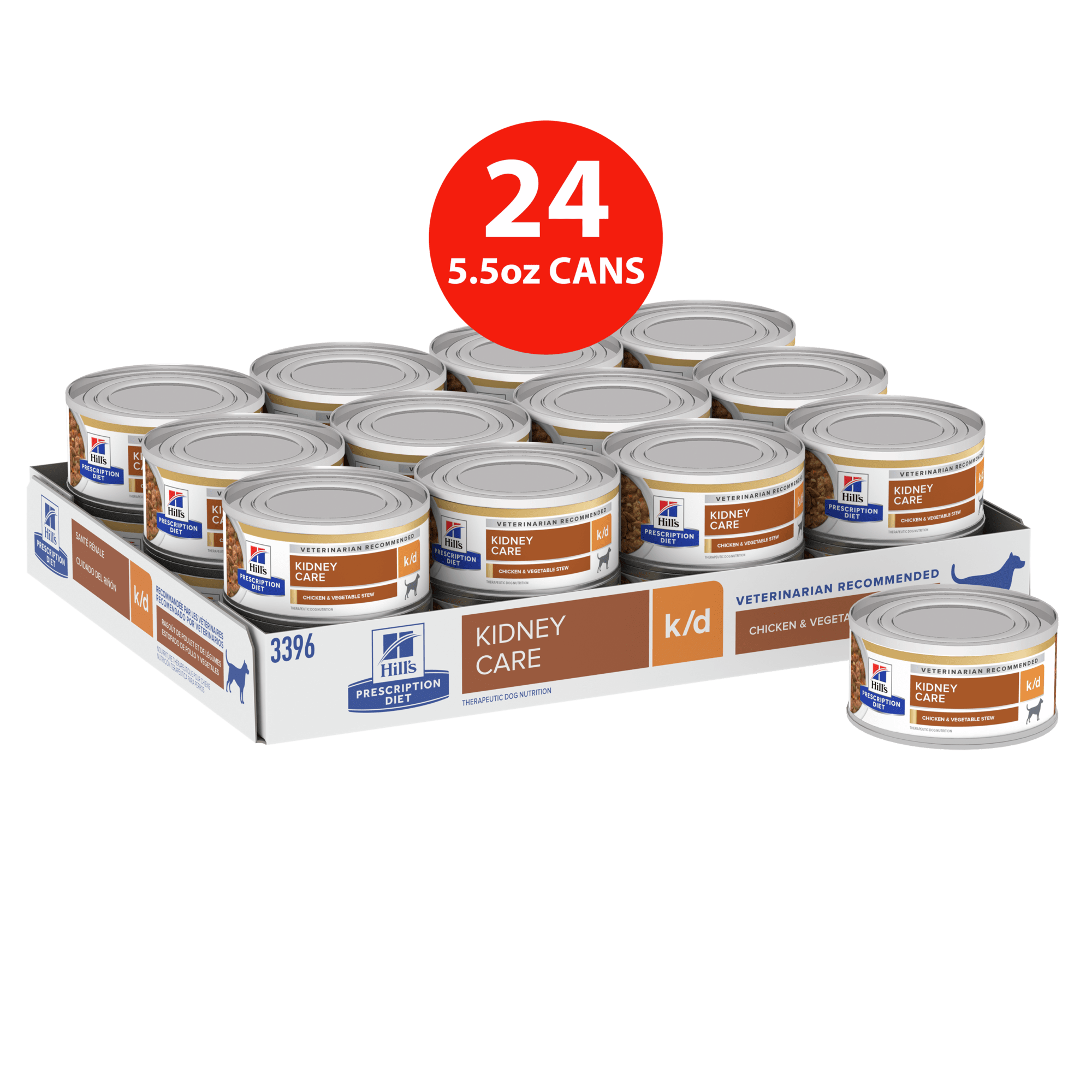 Hill's Prescription Diet k/d Kidney Care Chicken Vegetable Stew - Main Image