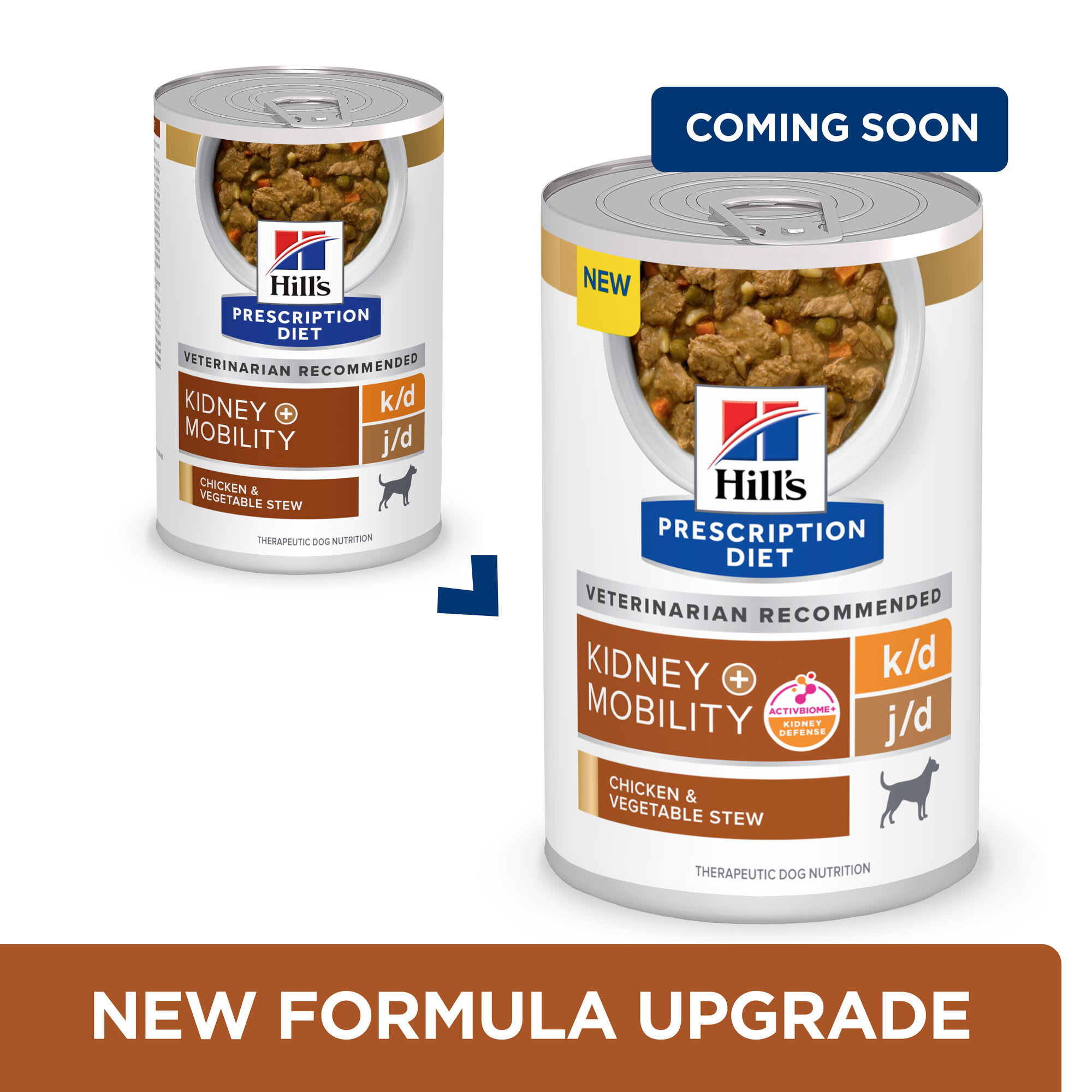 Hill's Prescription k/d Kidney Mobility Stew Dog Food, oz