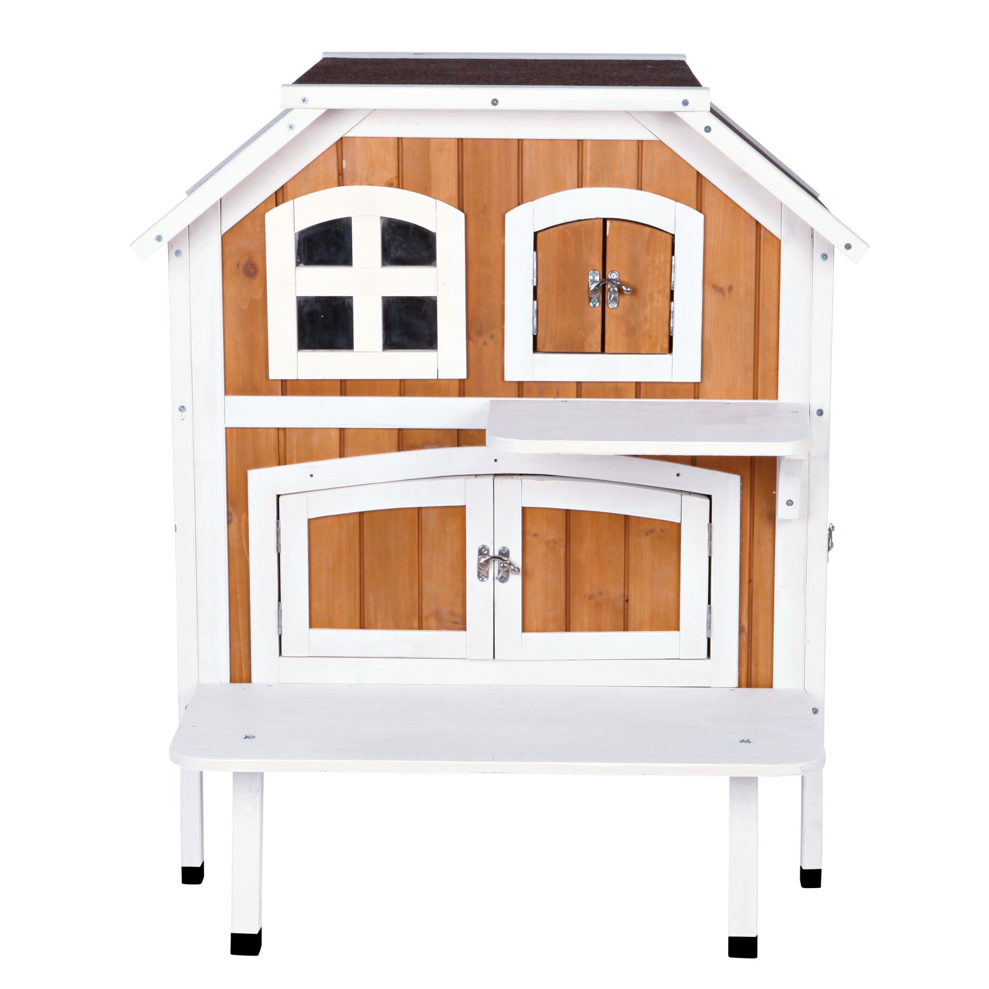 Trixie outdoor clearance wooden cat patio