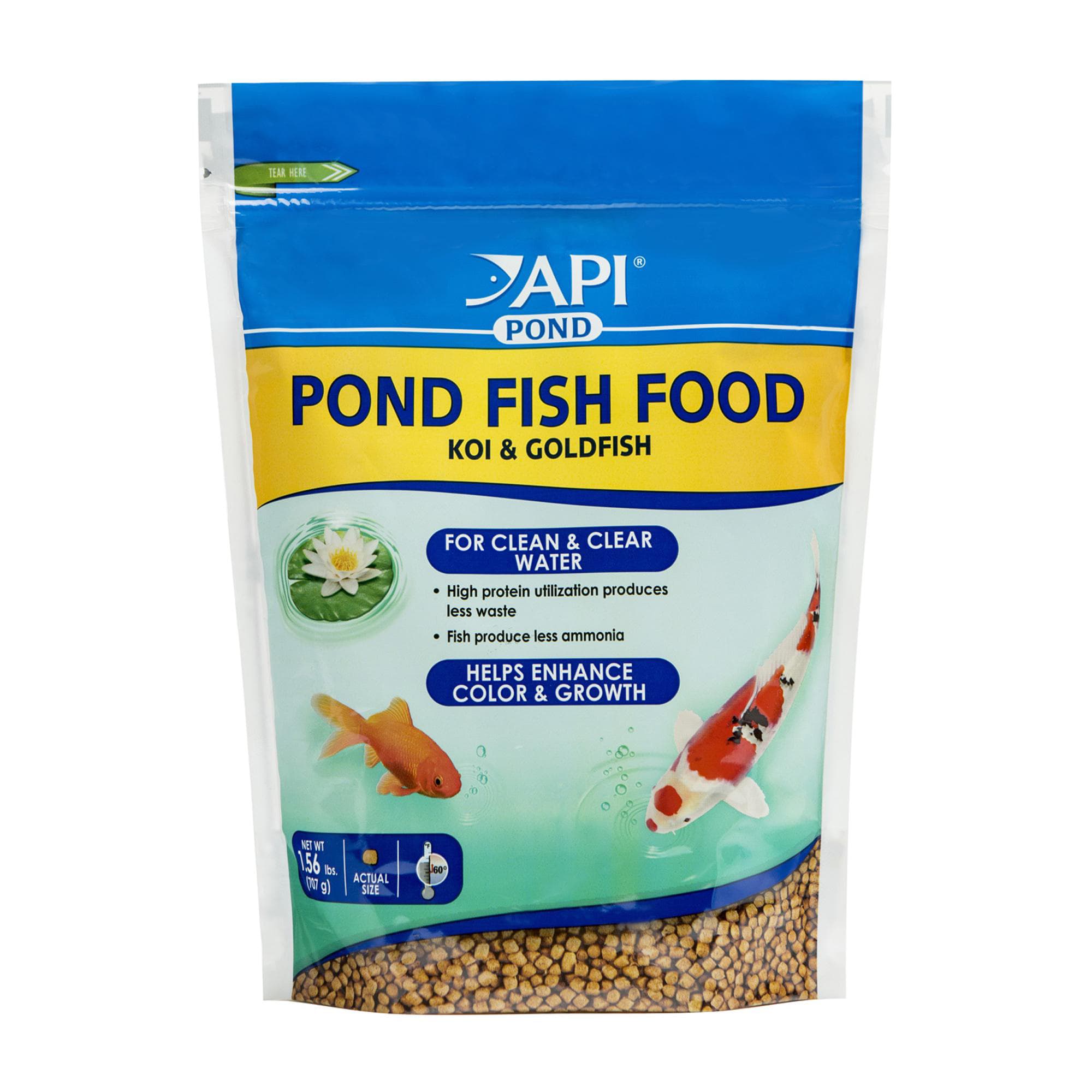 pond fish food near me