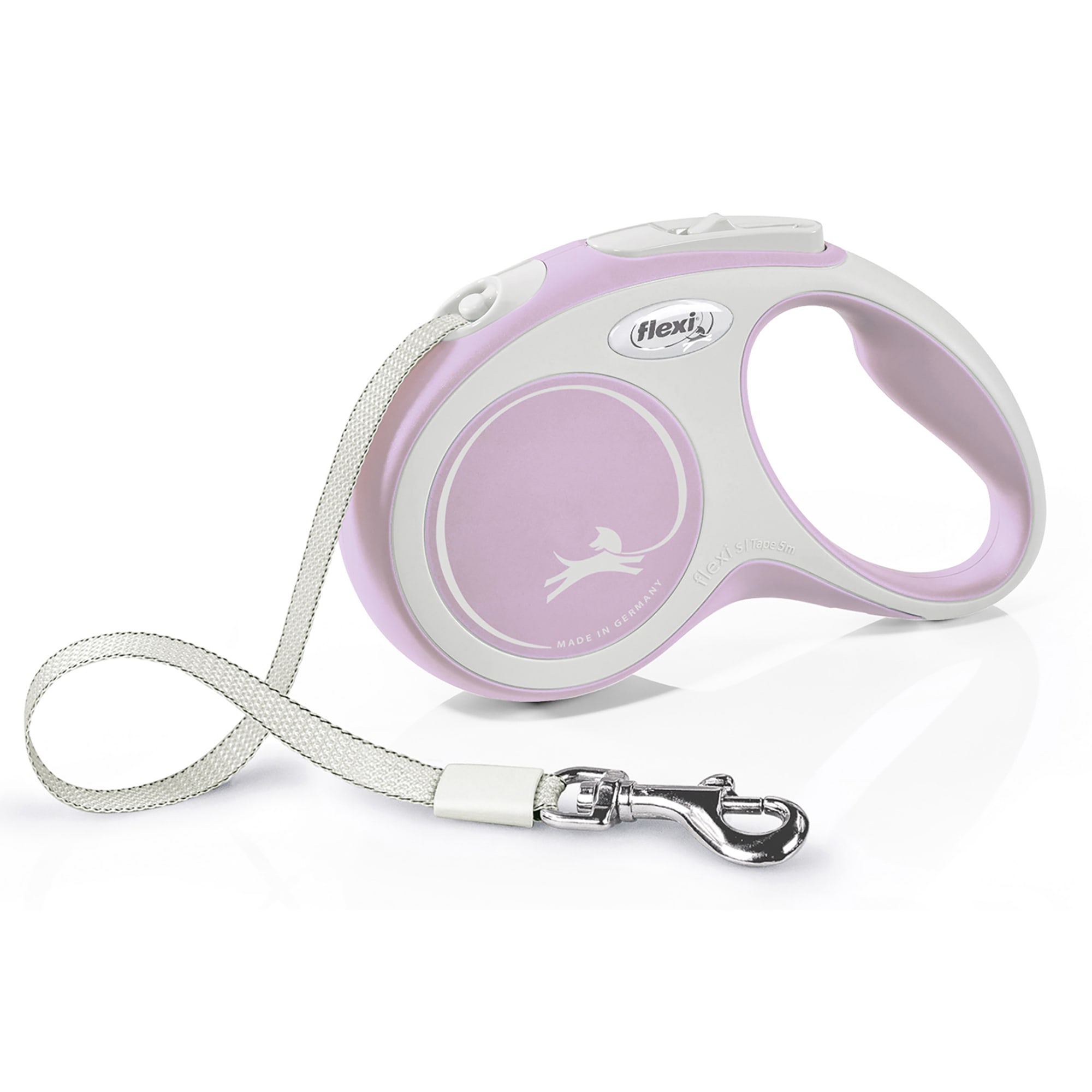 Flexi New Comfort Retractable Dog Leash in Pink, 16' ft., Small Petco