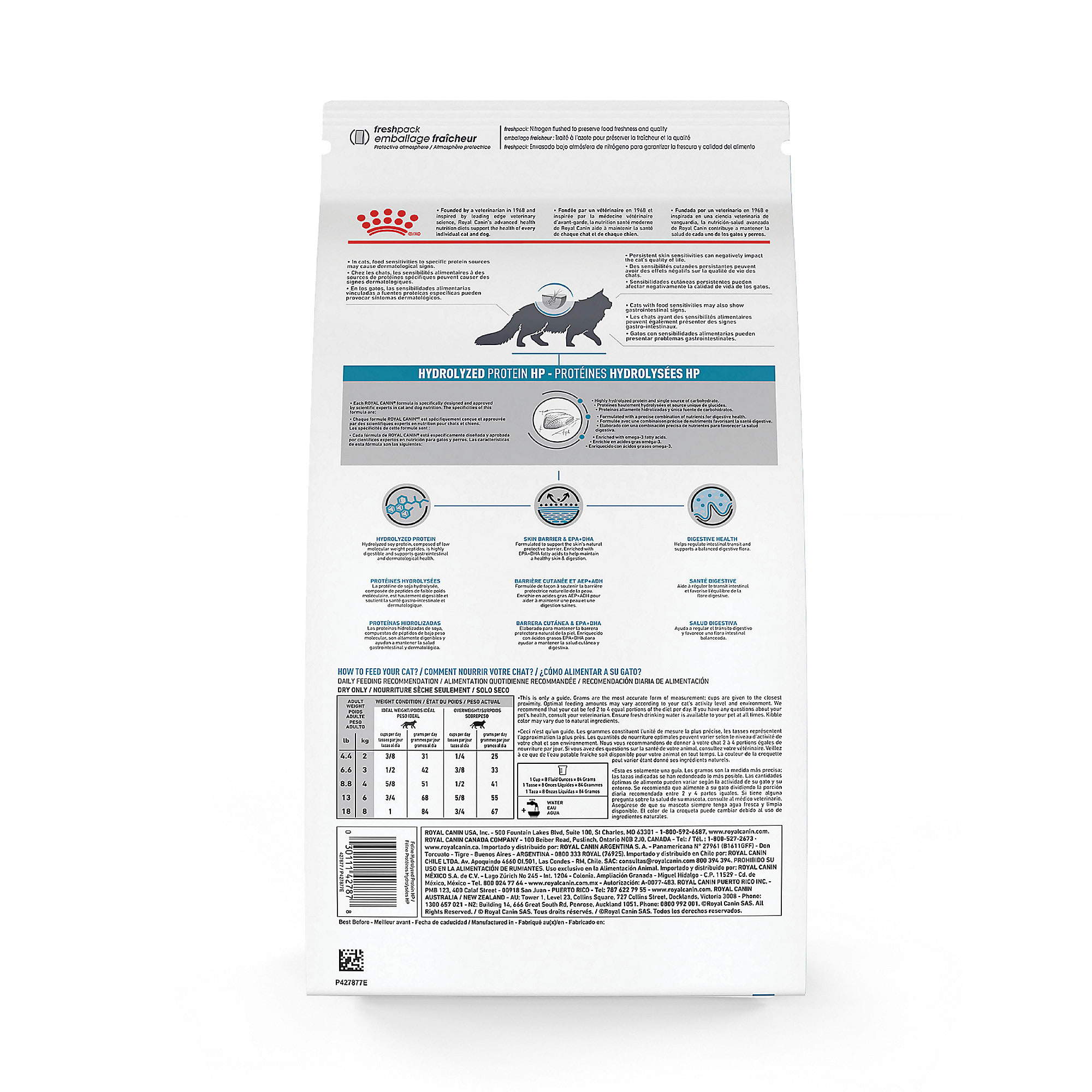 Royal canin shop hydrolyzed cat food