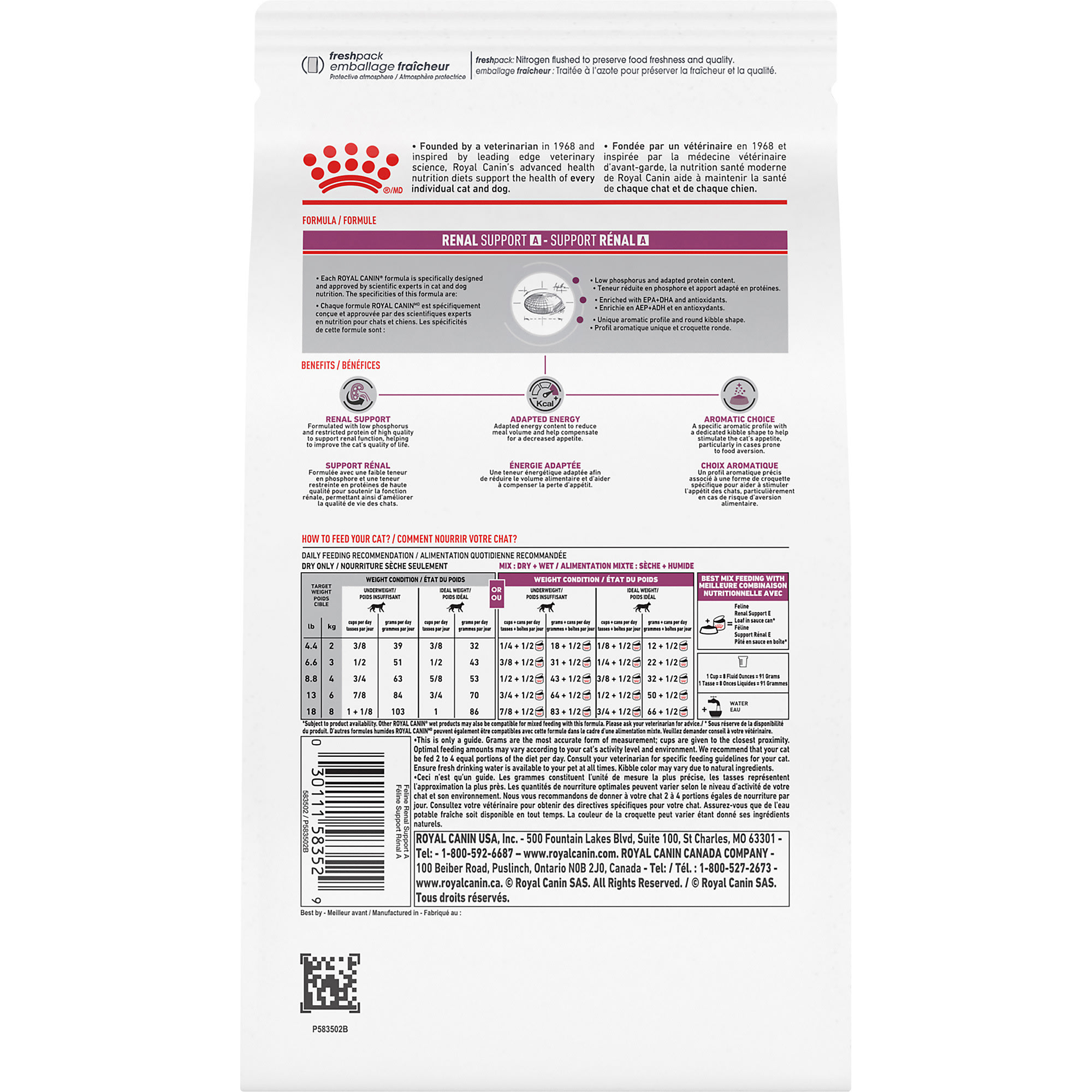 Royal canin outlet kidney cat food